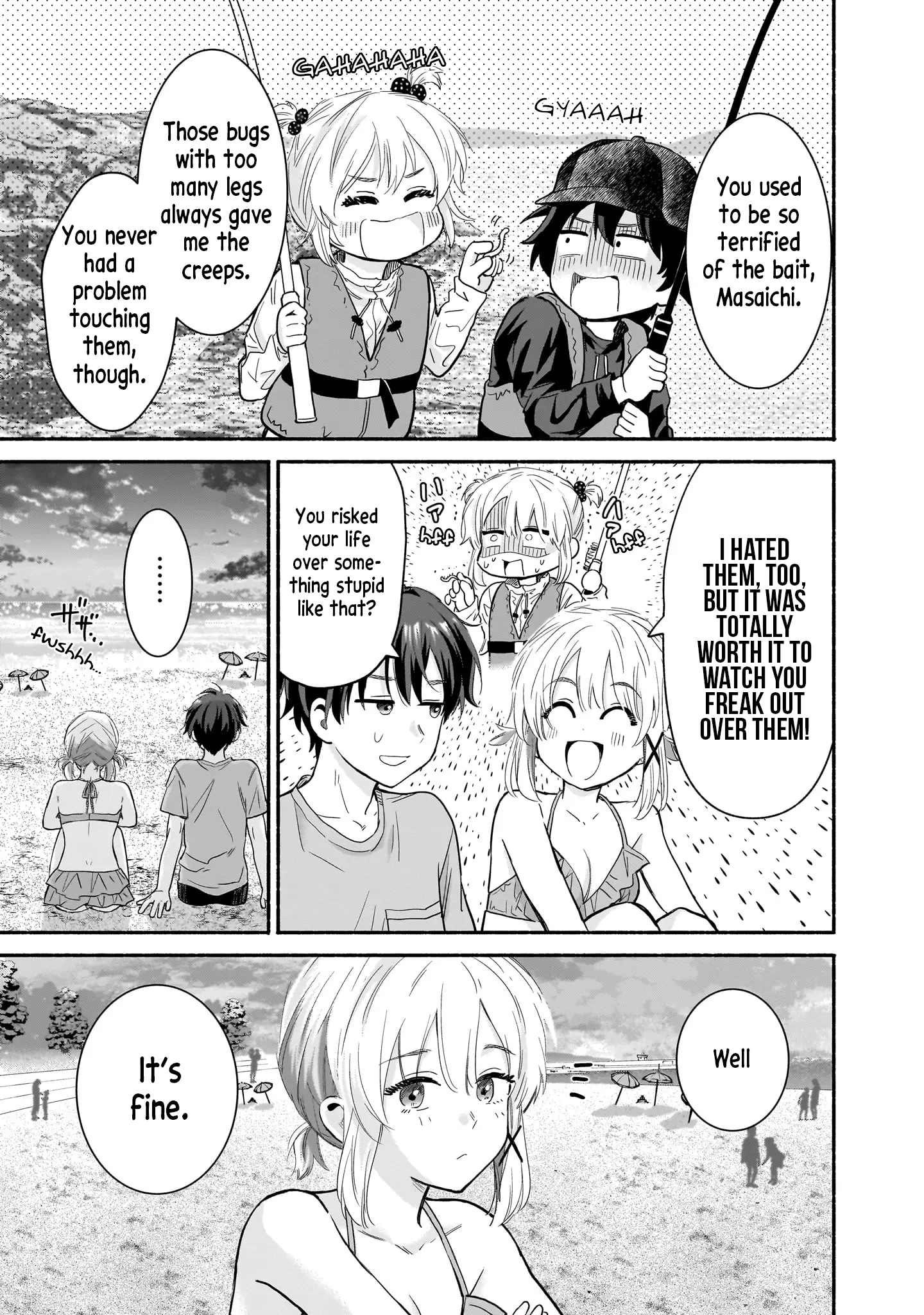 Nee, Mou Isso Tsukiacchau? Osananajimi no Bishoujo ni Tanomarete, Camo Kareshi Hajimemashita - Chapter 30 - Page 17
