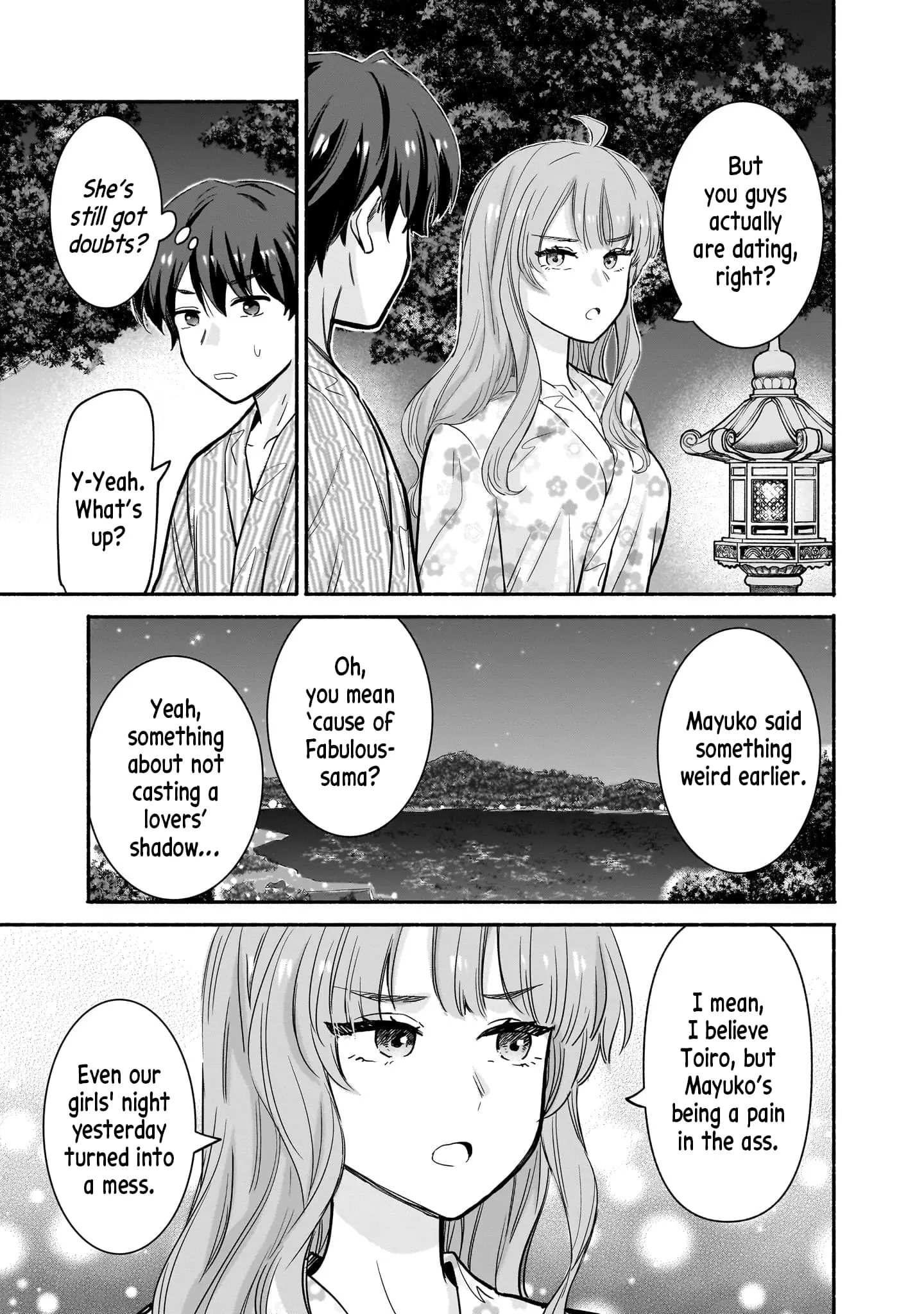 Nee, Mou Isso Tsukiacchau? Osananajimi no Bishoujo ni Tanomarete, Camo Kareshi Hajimemashita - Chapter 32 - Page 11