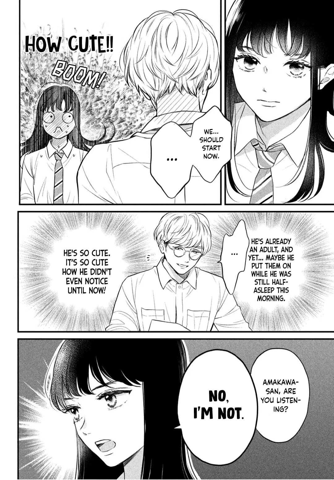 Hikaeme ni Itte mo, Kore wa Ai - Chapter 1 - Page 13