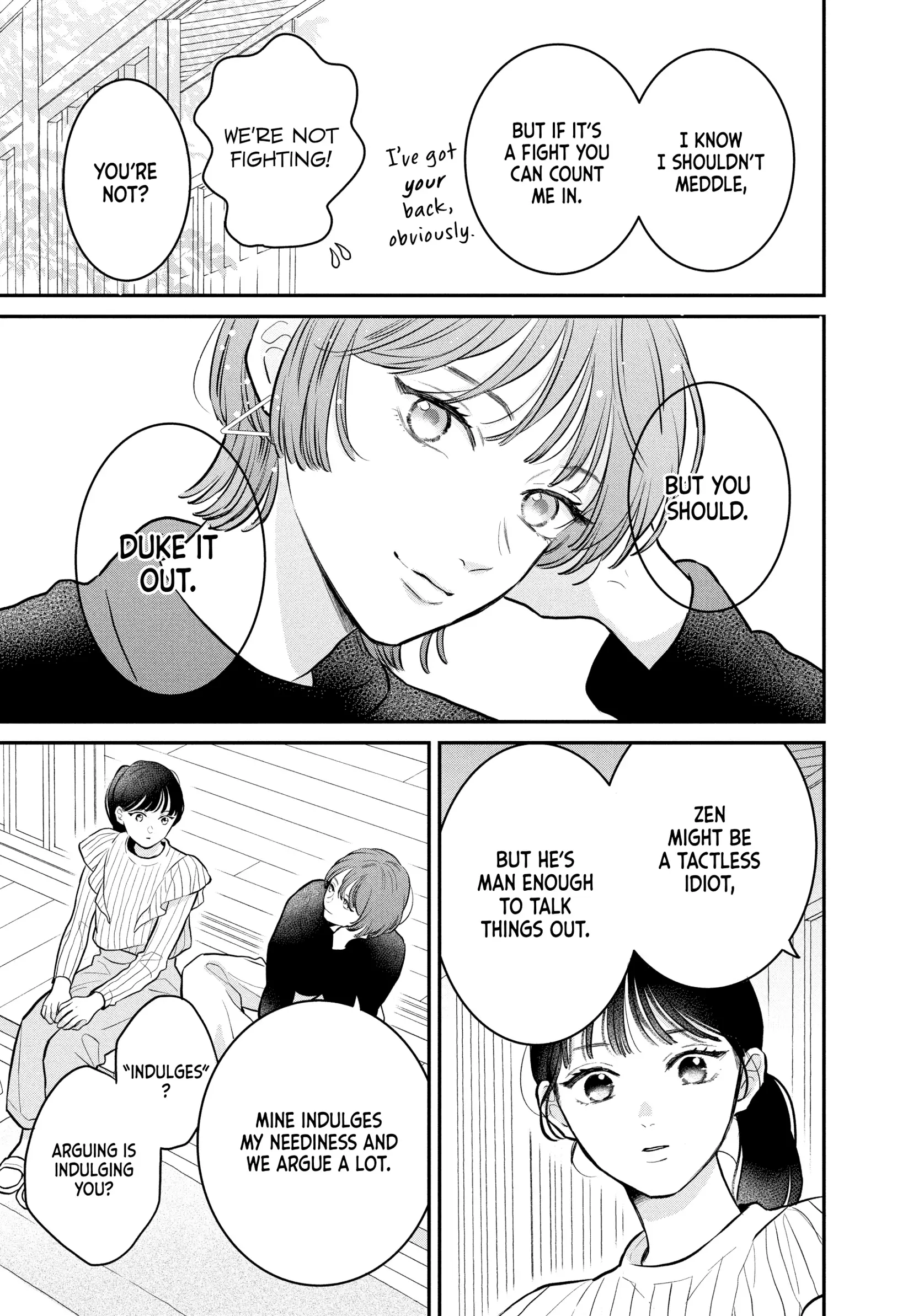 Hikaeme ni Itte mo, Kore wa Ai - Chapter 23 - Page 21
