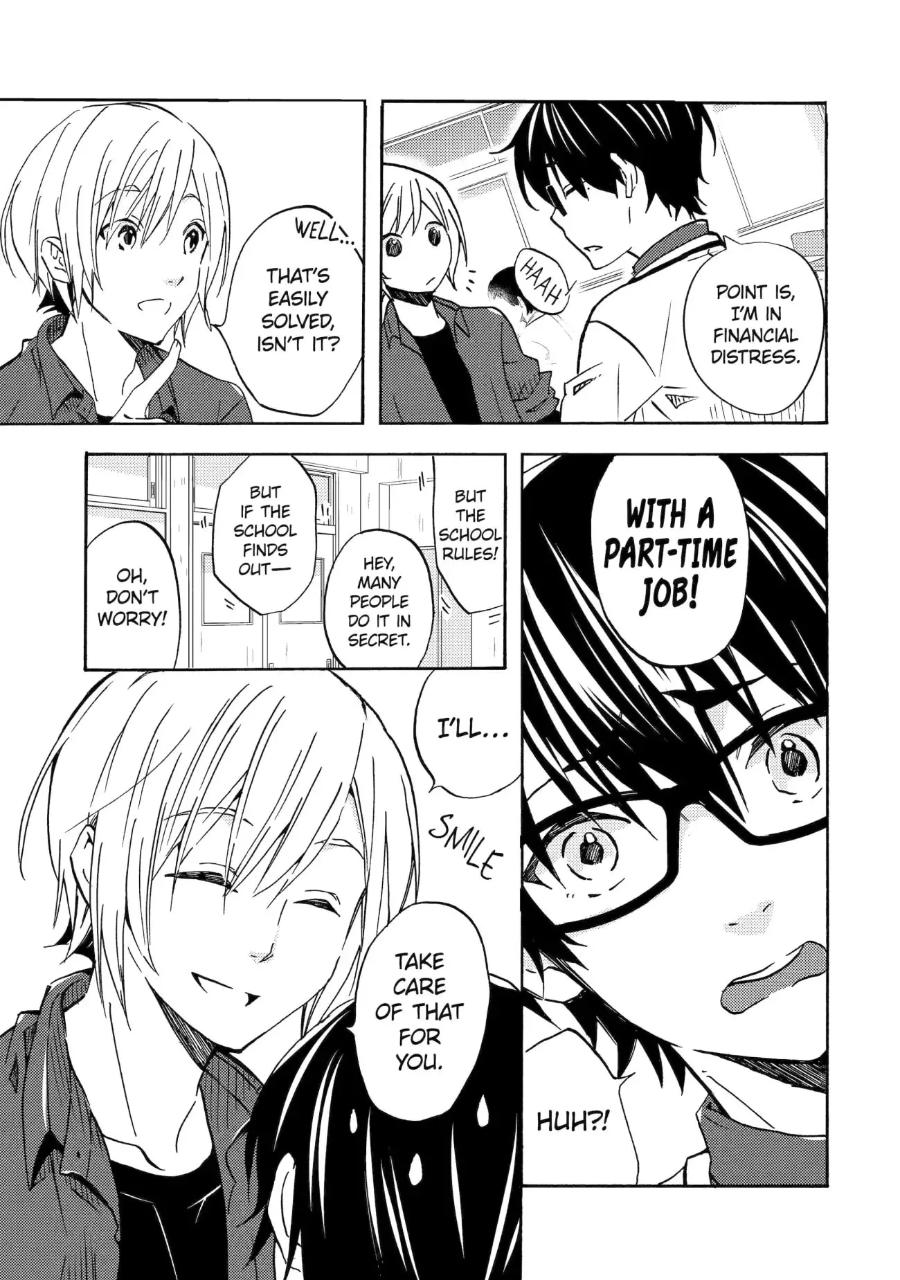 Ore wa Shiranai Uchi ni Gakkouichi no Bishoujo o Kudoiteita Rashii: Baito-saki no Soudan Aite ni Ore no Omoibito no Hanashi o Suru to Kanojo wa Naze ka Tere Hajimeru - Chapter 1.1 - Page 12