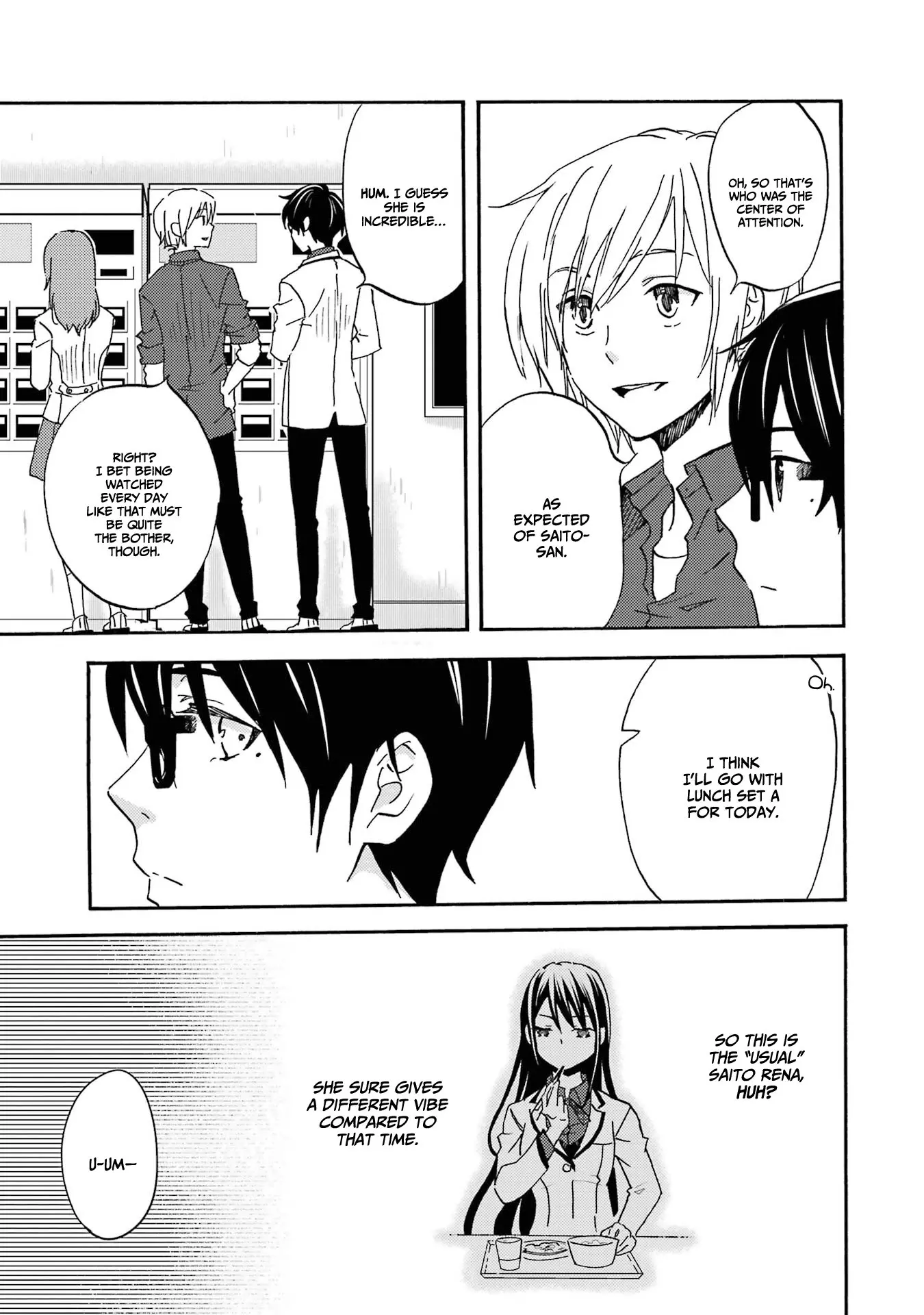 Ore wa Shiranai Uchi ni Gakkouichi no Bishoujo o Kudoiteita Rashii: Baito-saki no Soudan Aite ni Ore no Omoibito no Hanashi o Suru to Kanojo wa Naze ka Tere Hajimeru - Chapter 2 - Page 5