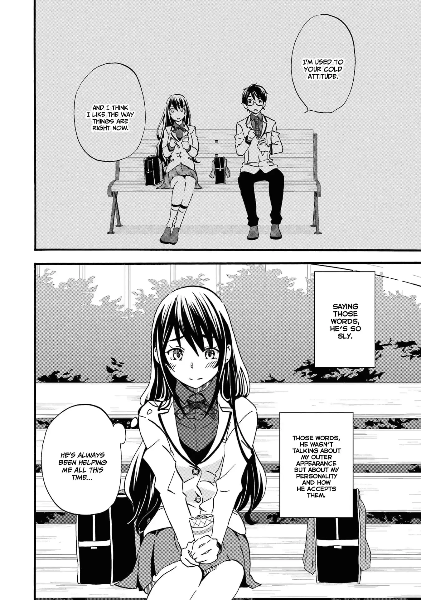 Ore wa Shiranai Uchi ni Gakkouichi no Bishoujo o Kudoiteita Rashii: Baito-saki no Soudan Aite ni Ore no Omoibito no Hanashi o Suru to Kanojo wa Naze ka Tere Hajimeru - Chapter 3 - Page 32