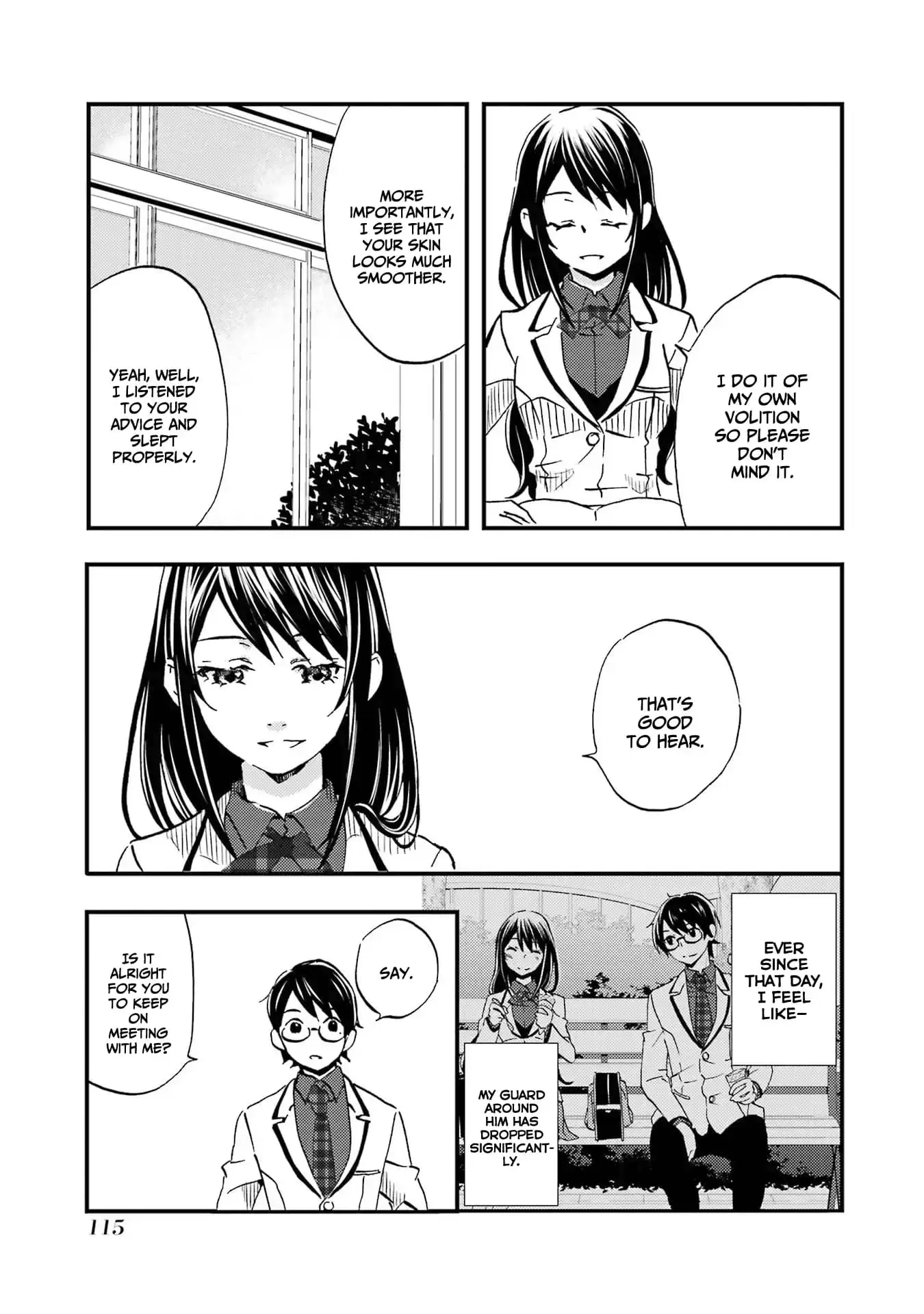 Ore wa Shiranai Uchi ni Gakkouichi no Bishoujo o Kudoiteita Rashii: Baito-saki no Soudan Aite ni Ore no Omoibito no Hanashi o Suru to Kanojo wa Naze ka Tere Hajimeru - Chapter 4 - Page 3