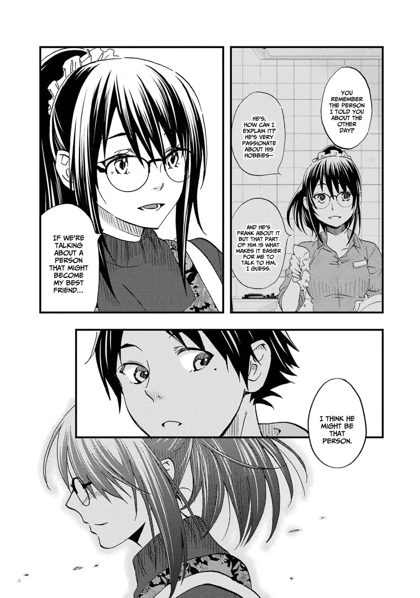 Ore wa Shiranai Uchi ni Gakkouichi no Bishoujo o Kudoiteita Rashii: Baito-saki no Soudan Aite ni Ore no Omoibito no Hanashi o Suru to Kanojo wa Naze ka Tere Hajimeru - Chapter 4 - Page 11