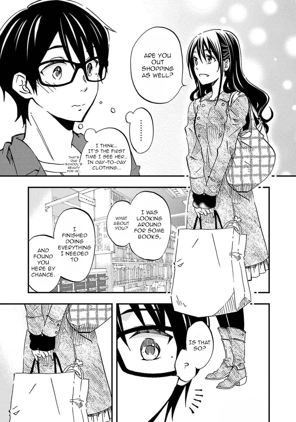 Ore wa Shiranai Uchi ni Gakkouichi no Bishoujo o Kudoiteita Rashii: Baito-saki no Soudan Aite ni Ore no Omoibito no Hanashi o Suru to Kanojo wa Naze ka Tere Hajimeru - Chapter 8 - Page 7