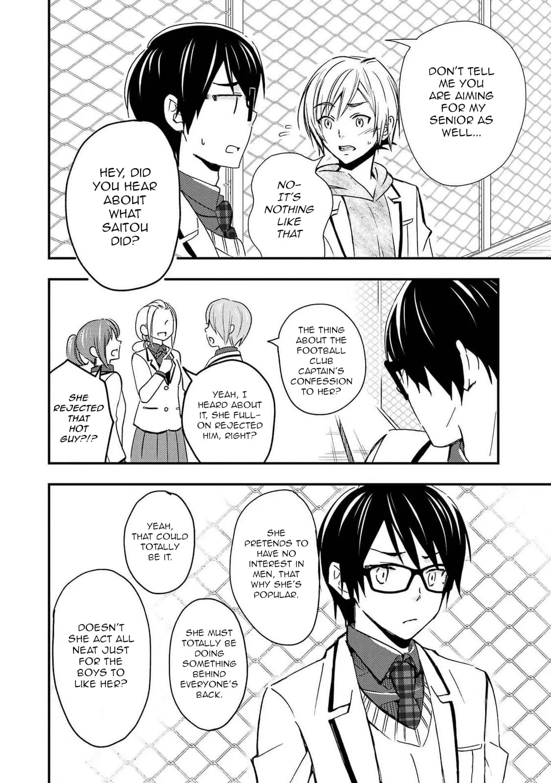 Ore wa Shiranai Uchi ni Gakkouichi no Bishoujo o Kudoiteita Rashii: Baito-saki no Soudan Aite ni Ore no Omoibito no Hanashi o Suru to Kanojo wa Naze ka Tere Hajimeru - Chapter 10 - Page 17
