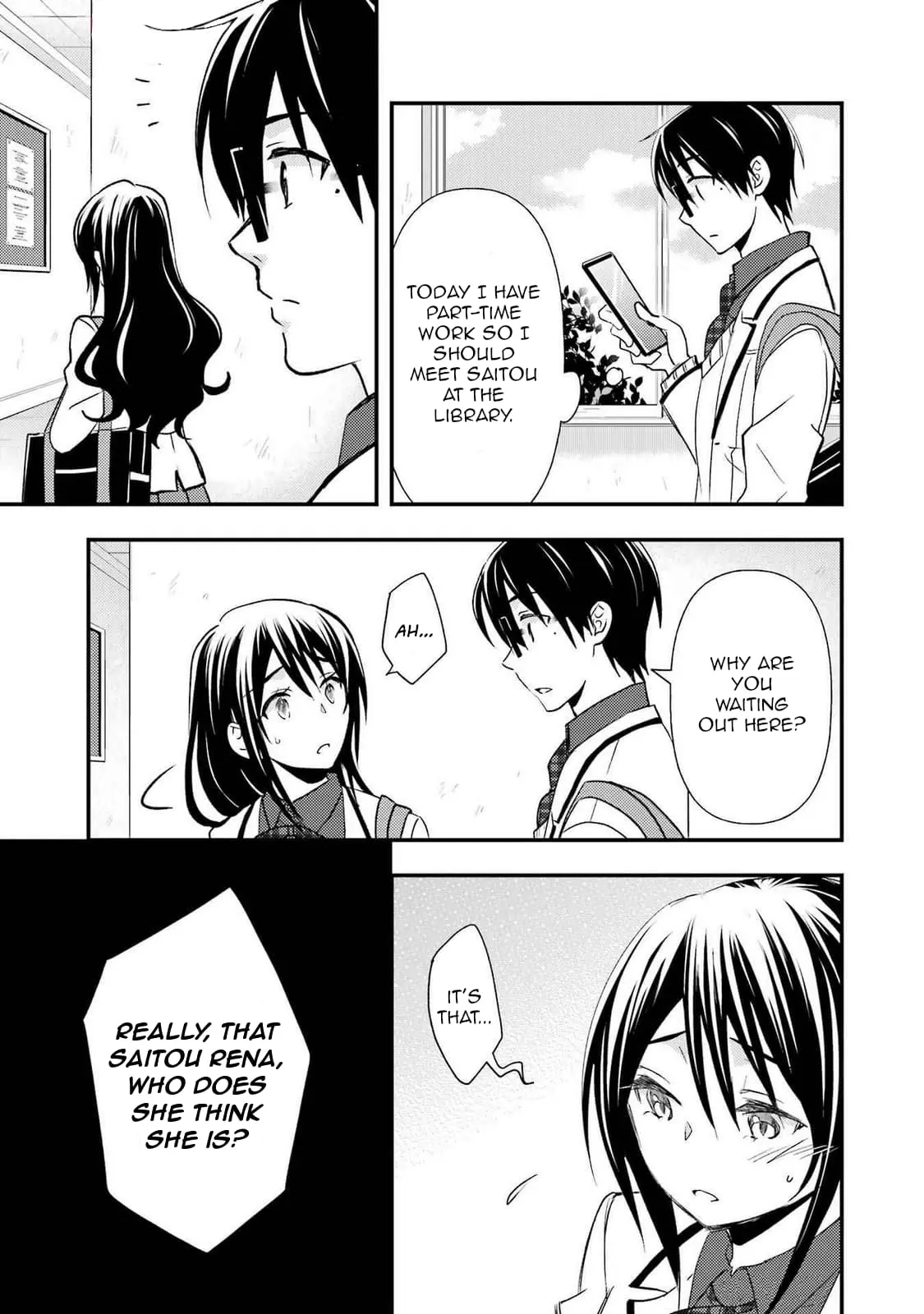 Ore wa Shiranai Uchi ni Gakkouichi no Bishoujo o Kudoiteita Rashii: Baito-saki no Soudan Aite ni Ore no Omoibito no Hanashi o Suru to Kanojo wa Naze ka Tere Hajimeru - Chapter 11 - Page 13