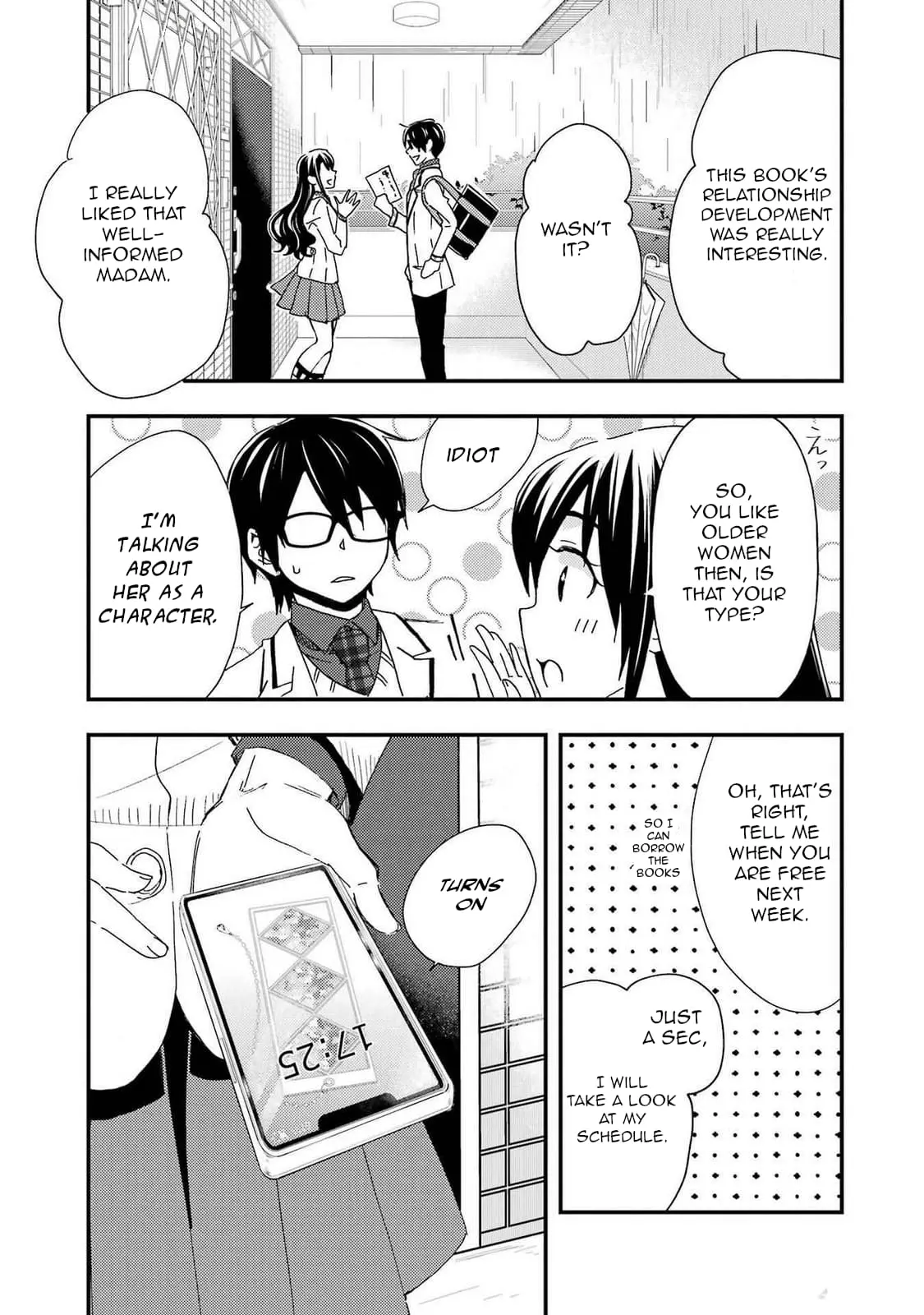 Ore wa Shiranai Uchi ni Gakkouichi no Bishoujo o Kudoiteita Rashii: Baito-saki no Soudan Aite ni Ore no Omoibito no Hanashi o Suru to Kanojo wa Naze ka Tere Hajimeru - Chapter 12 - Page 3