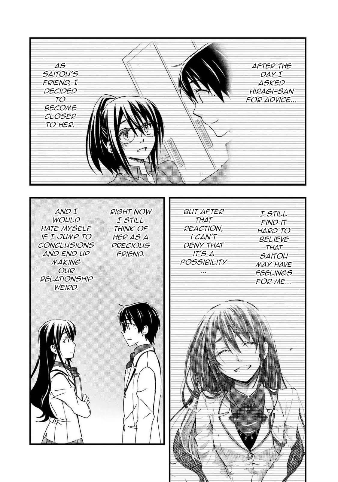 Ore wa Shiranai Uchi ni Gakkouichi no Bishoujo o Kudoiteita Rashii: Baito-saki no Soudan Aite ni Ore no Omoibito no Hanashi o Suru to Kanojo wa Naze ka Tere Hajimeru - Chapter 13 - Page 9