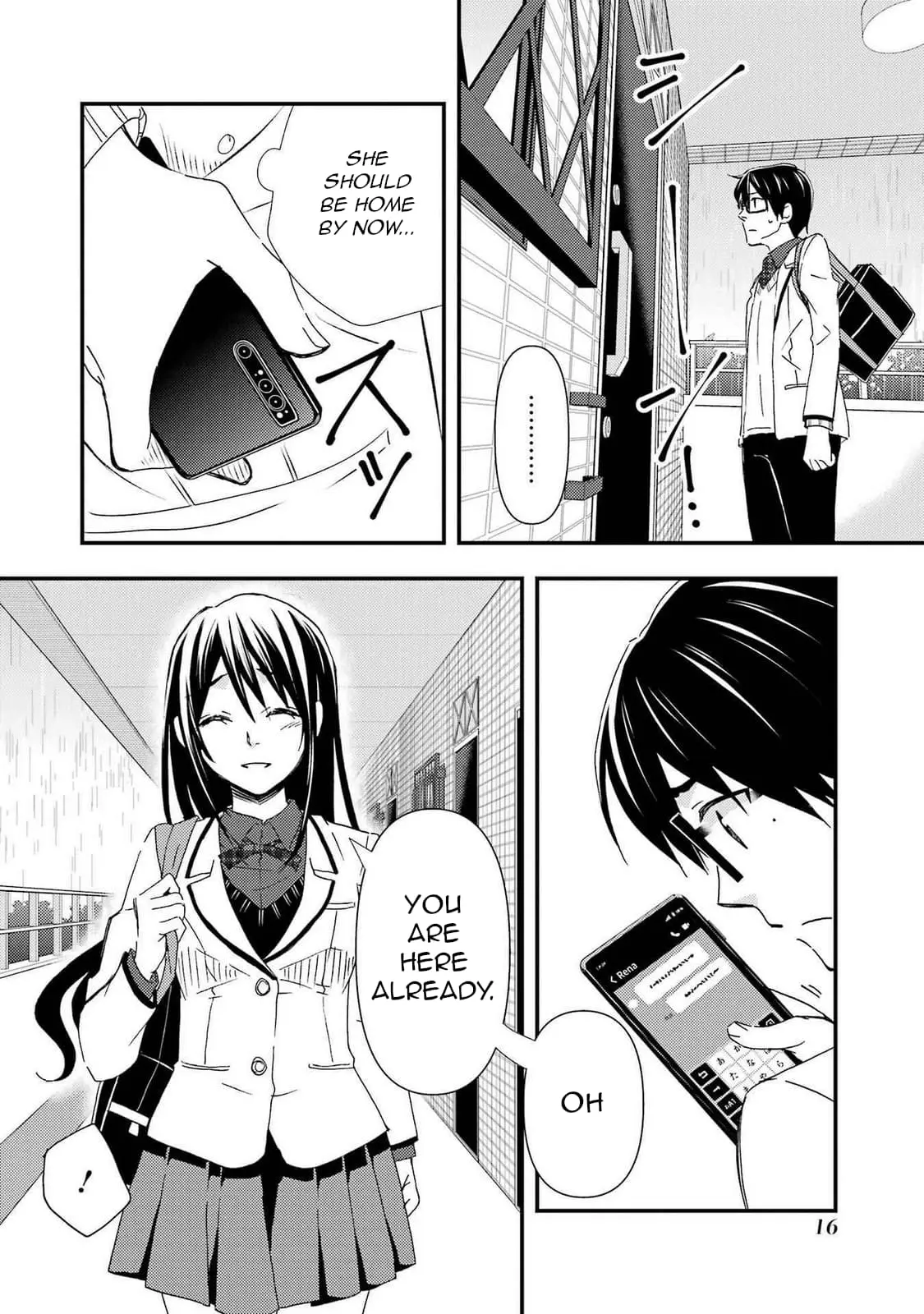 Ore wa Shiranai Uchi ni Gakkouichi no Bishoujo o Kudoiteita Rashii: Baito-saki no Soudan Aite ni Ore no Omoibito no Hanashi o Suru to Kanojo wa Naze ka Tere Hajimeru - Chapter 13 - Page 17