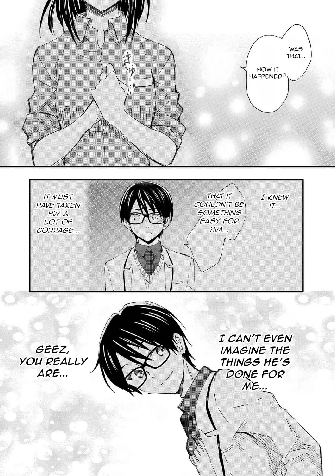 Ore wa Shiranai Uchi ni Gakkouichi no Bishoujo o Kudoiteita Rashii: Baito-saki no Soudan Aite ni Ore no Omoibito no Hanashi o Suru to Kanojo wa Naze ka Tere Hajimeru - Chapter 18.5 - Page 8