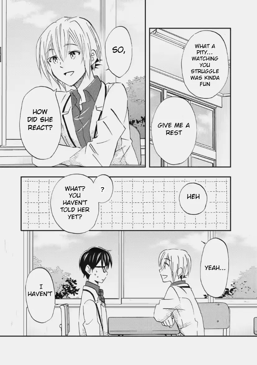Ore wa Shiranai Uchi ni Gakkouichi no Bishoujo o Kudoiteita Rashii: Baito-saki no Soudan Aite ni Ore no Omoibito no Hanashi o Suru to Kanojo wa Naze ka Tere Hajimeru - Chapter 33 - Page 4