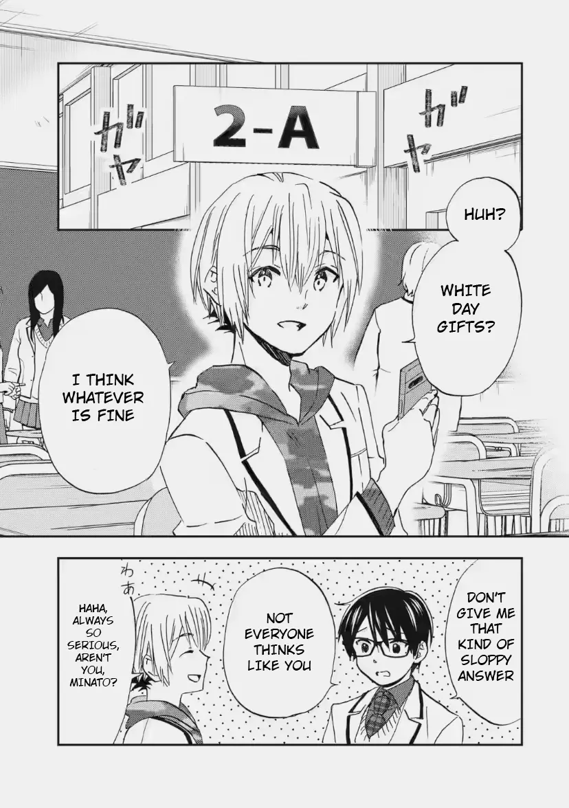 Ore wa Shiranai Uchi ni Gakkouichi no Bishoujo o Kudoiteita Rashii: Baito-saki no Soudan Aite ni Ore no Omoibito no Hanashi o Suru to Kanojo wa Naze ka Tere Hajimeru - Chapter 35 - Page 1