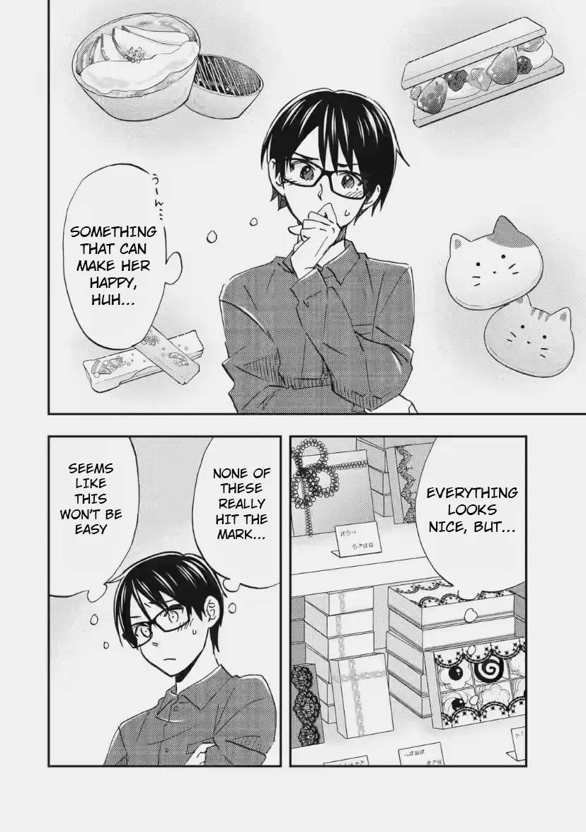 Ore wa Shiranai Uchi ni Gakkouichi no Bishoujo o Kudoiteita Rashii: Baito-saki no Soudan Aite ni Ore no Omoibito no Hanashi o Suru to Kanojo wa Naze ka Tere Hajimeru - Chapter 35 - Page 14
