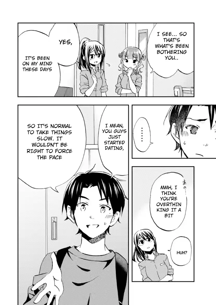 Ore wa Shiranai Uchi ni Gakkouichi no Bishoujo o Kudoiteita Rashii: Baito-saki no Soudan Aite ni Ore no Omoibito no Hanashi o Suru to Kanojo wa Naze ka Tere Hajimeru - Chapter 38 - Page 12