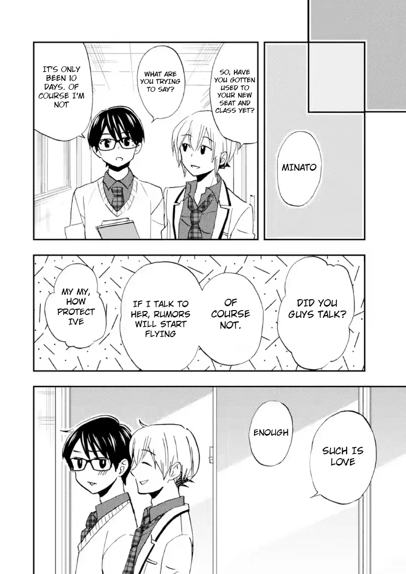 Ore wa Shiranai Uchi ni Gakkouichi no Bishoujo o Kudoiteita Rashii: Baito-saki no Soudan Aite ni Ore no Omoibito no Hanashi o Suru to Kanojo wa Naze ka Tere Hajimeru - Chapter 38 - Page 30