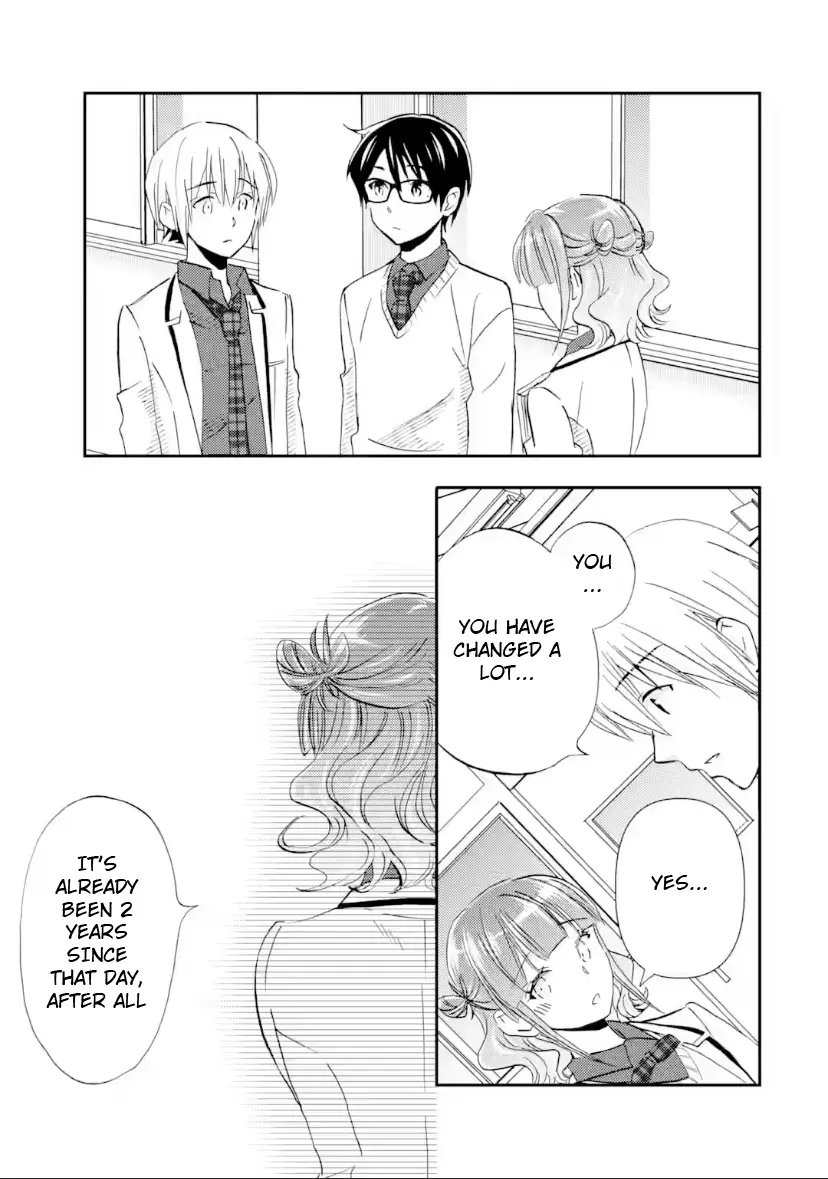 Ore wa Shiranai Uchi ni Gakkouichi no Bishoujo o Kudoiteita Rashii: Baito-saki no Soudan Aite ni Ore no Omoibito no Hanashi o Suru to Kanojo wa Naze ka Tere Hajimeru - Chapter 38 - Page 35