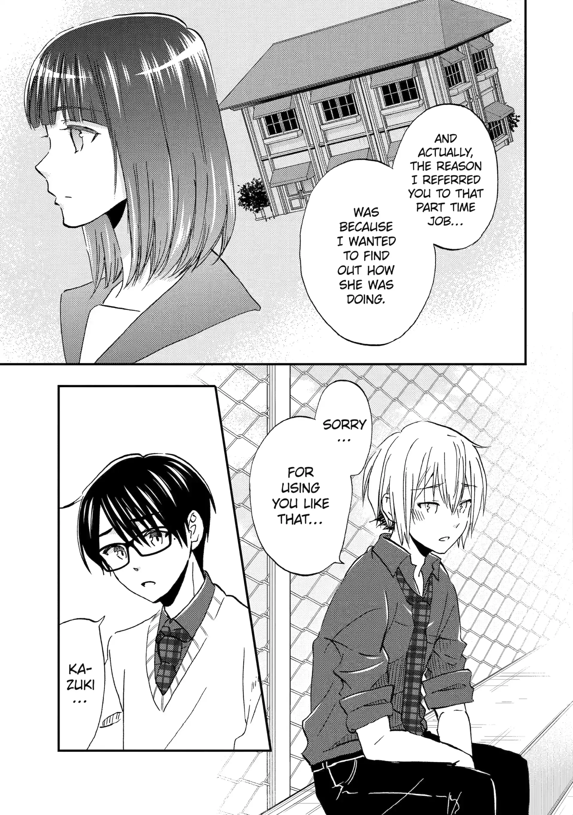 Ore wa Shiranai Uchi ni Gakkouichi no Bishoujo o Kudoiteita Rashii: Baito-saki no Soudan Aite ni Ore no Omoibito no Hanashi o Suru to Kanojo wa Naze ka Tere Hajimeru - Chapter 39 - Page 3