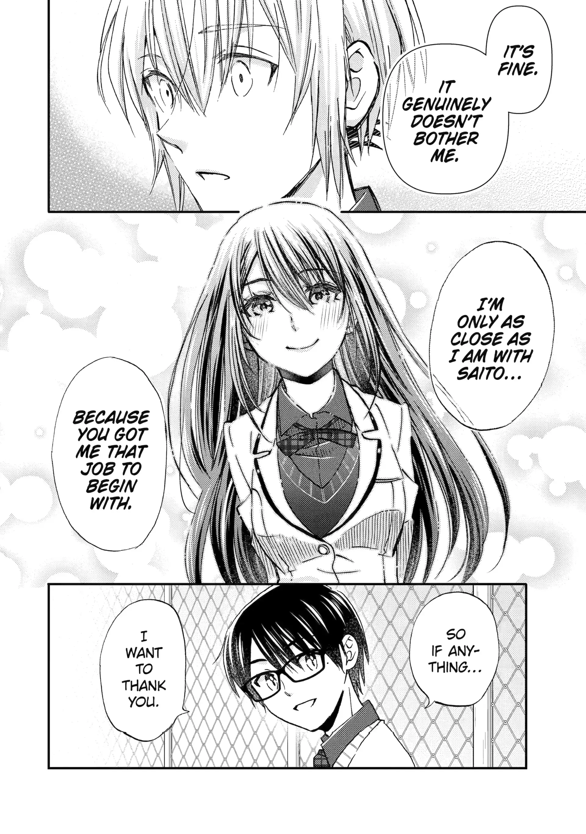 Ore wa Shiranai Uchi ni Gakkouichi no Bishoujo o Kudoiteita Rashii: Baito-saki no Soudan Aite ni Ore no Omoibito no Hanashi o Suru to Kanojo wa Naze ka Tere Hajimeru - Chapter 39 - Page 4