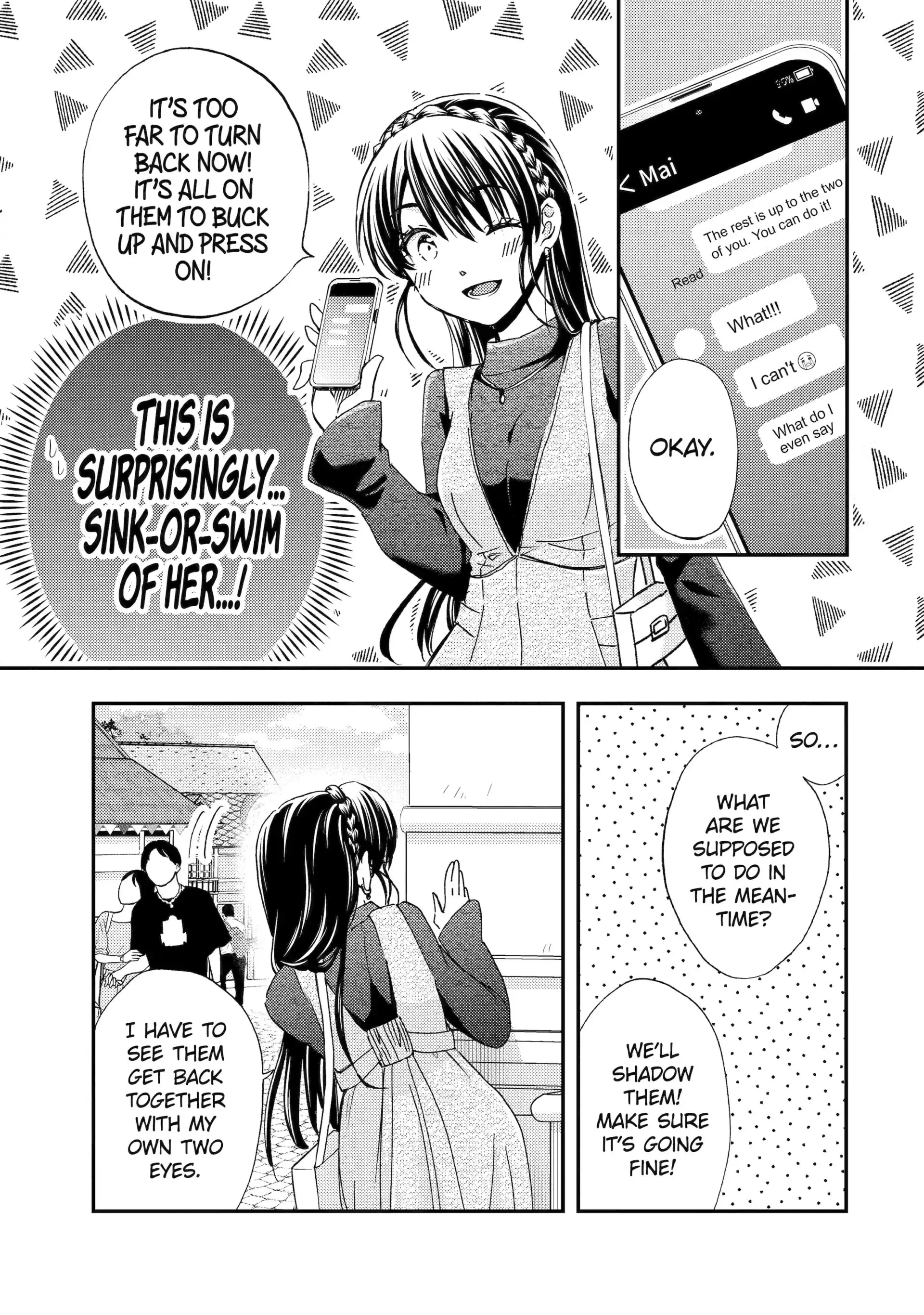 Ore wa Shiranai Uchi ni Gakkouichi no Bishoujo o Kudoiteita Rashii: Baito-saki no Soudan Aite ni Ore no Omoibito no Hanashi o Suru to Kanojo wa Naze ka Tere Hajimeru - Chapter 40 - Page 19