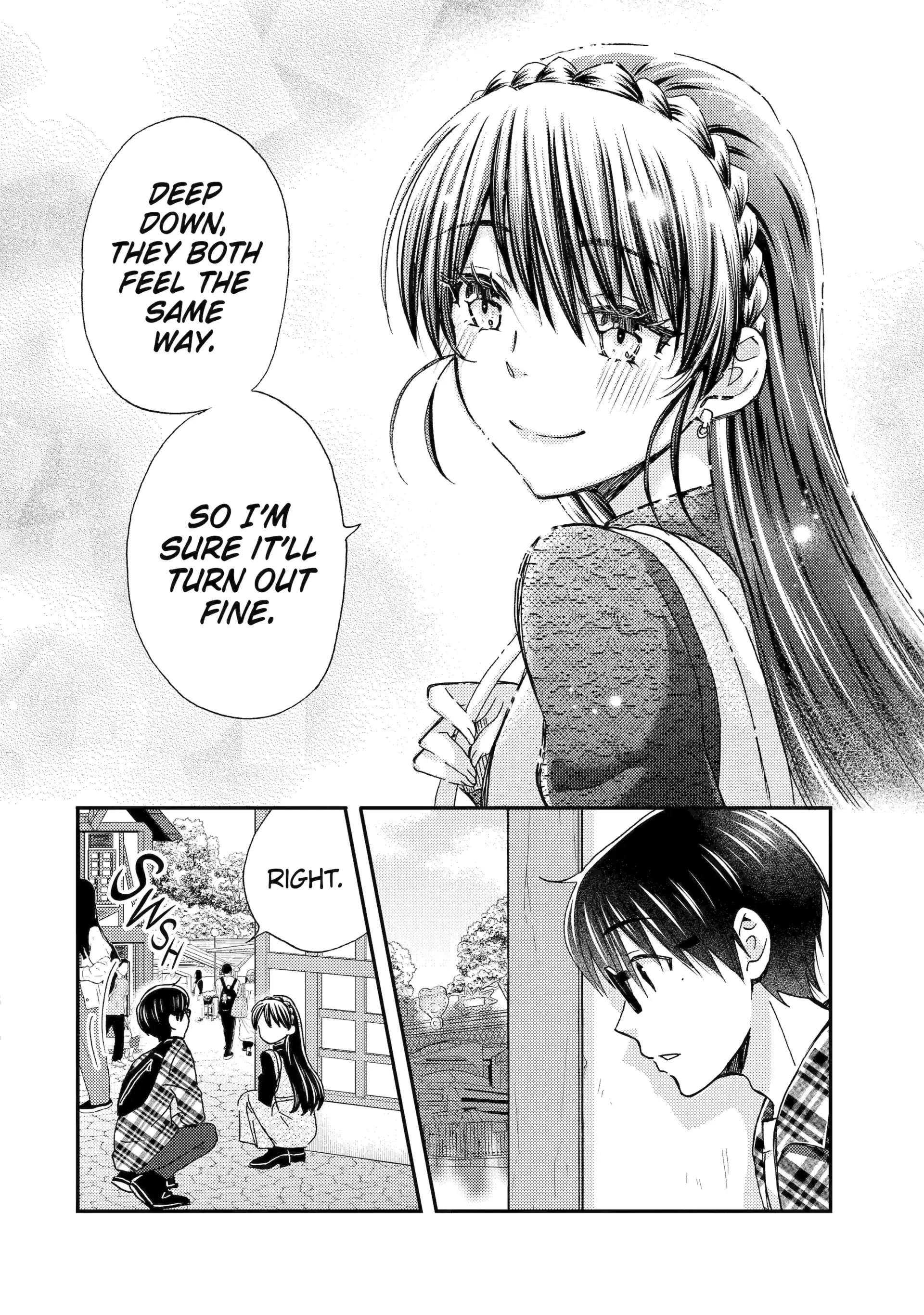 Ore wa Shiranai Uchi ni Gakkouichi no Bishoujo o Kudoiteita Rashii: Baito-saki no Soudan Aite ni Ore no Omoibito no Hanashi o Suru to Kanojo wa Naze ka Tere Hajimeru - Chapter 40 - Page 24