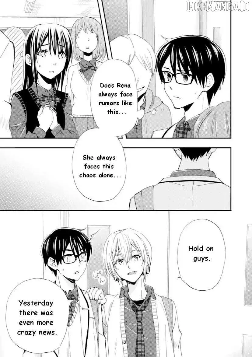 Ore wa Shiranai Uchi ni Gakkouichi no Bishoujo o Kudoiteita Rashii: Baito-saki no Soudan Aite ni Ore no Omoibito no Hanashi o Suru to Kanojo wa Naze ka Tere Hajimeru - Chapter 42 END - Page 10