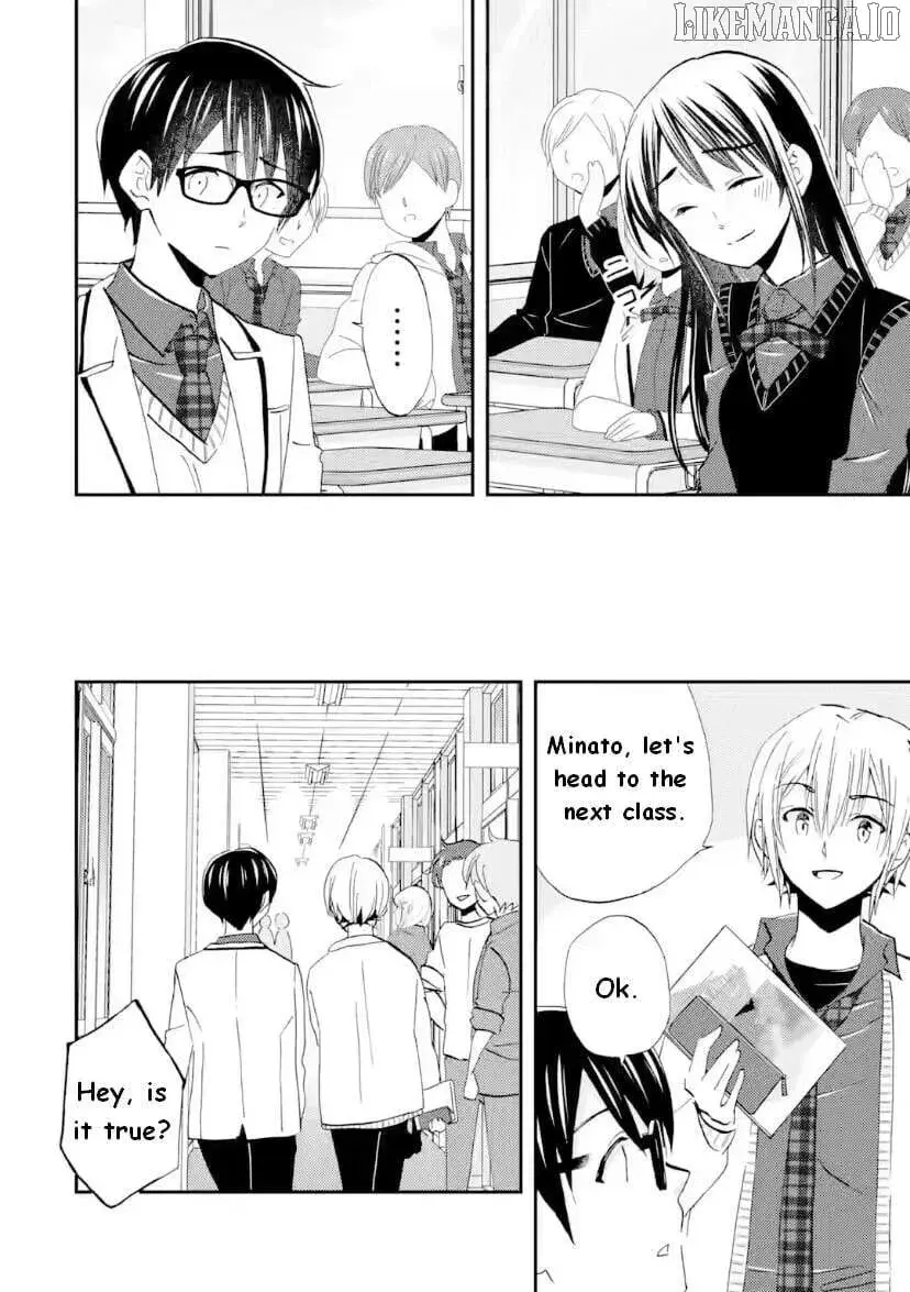 Ore wa Shiranai Uchi ni Gakkouichi no Bishoujo o Kudoiteita Rashii: Baito-saki no Soudan Aite ni Ore no Omoibito no Hanashi o Suru to Kanojo wa Naze ka Tere Hajimeru - Chapter 42 END - Page 13