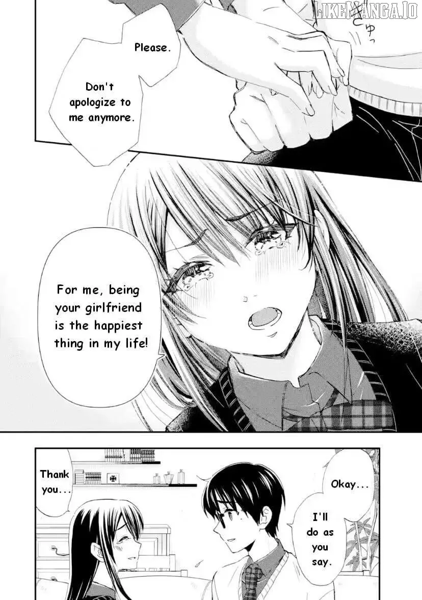 Ore wa Shiranai Uchi ni Gakkouichi no Bishoujo o Kudoiteita Rashii: Baito-saki no Soudan Aite ni Ore no Omoibito no Hanashi o Suru to Kanojo wa Naze ka Tere Hajimeru - Chapter 42 END - Page 17