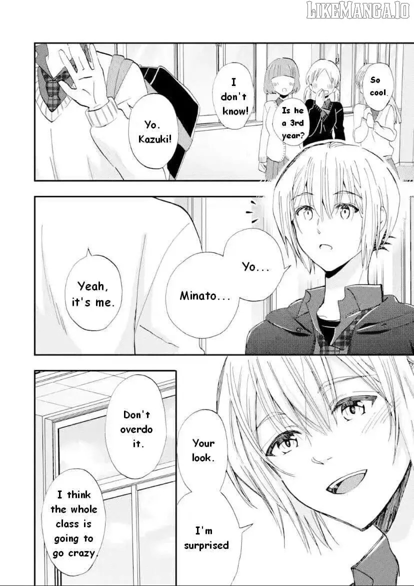 Ore wa Shiranai Uchi ni Gakkouichi no Bishoujo o Kudoiteita Rashii: Baito-saki no Soudan Aite ni Ore no Omoibito no Hanashi o Suru to Kanojo wa Naze ka Tere Hajimeru - Chapter 42 END - Page 23