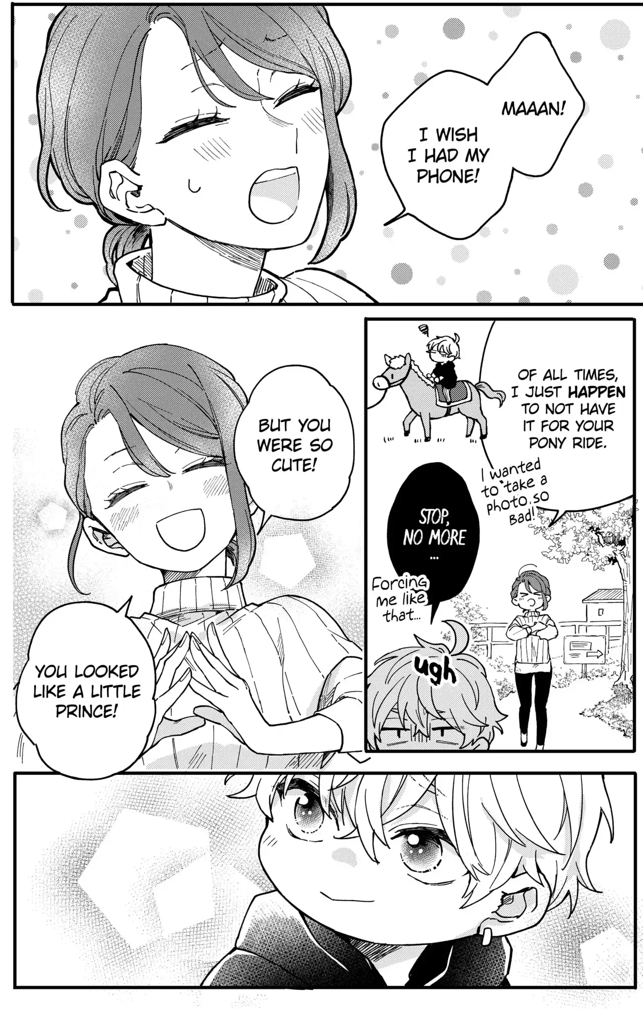 Oshikake Ouji wa Nido Oishii - Chapter 3.2 - Page 10