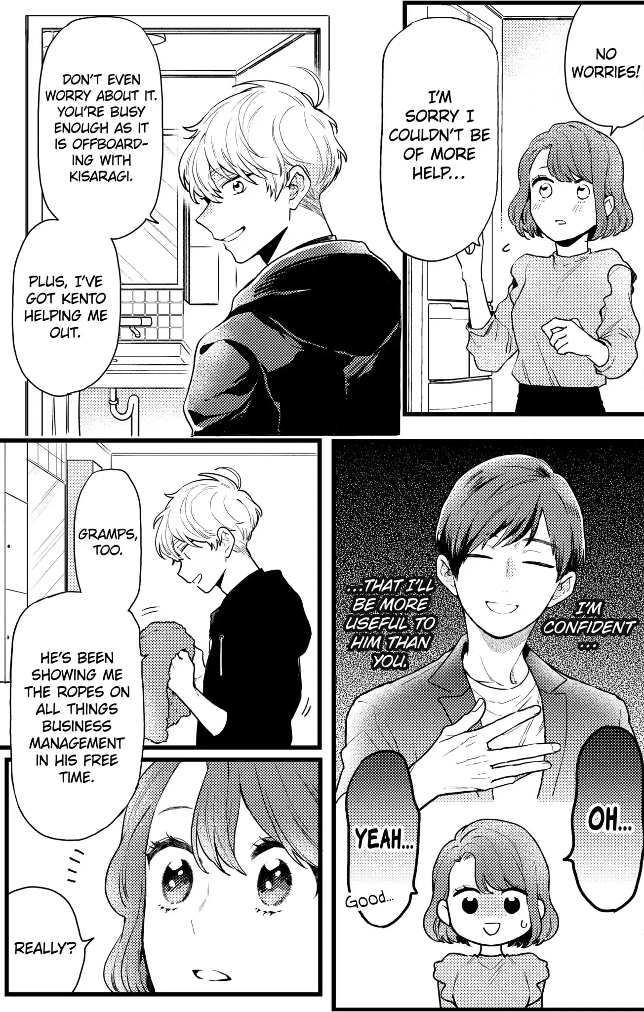 Oshikake Ouji wa Nido Oishii - Chapter 14.1 - Page 3