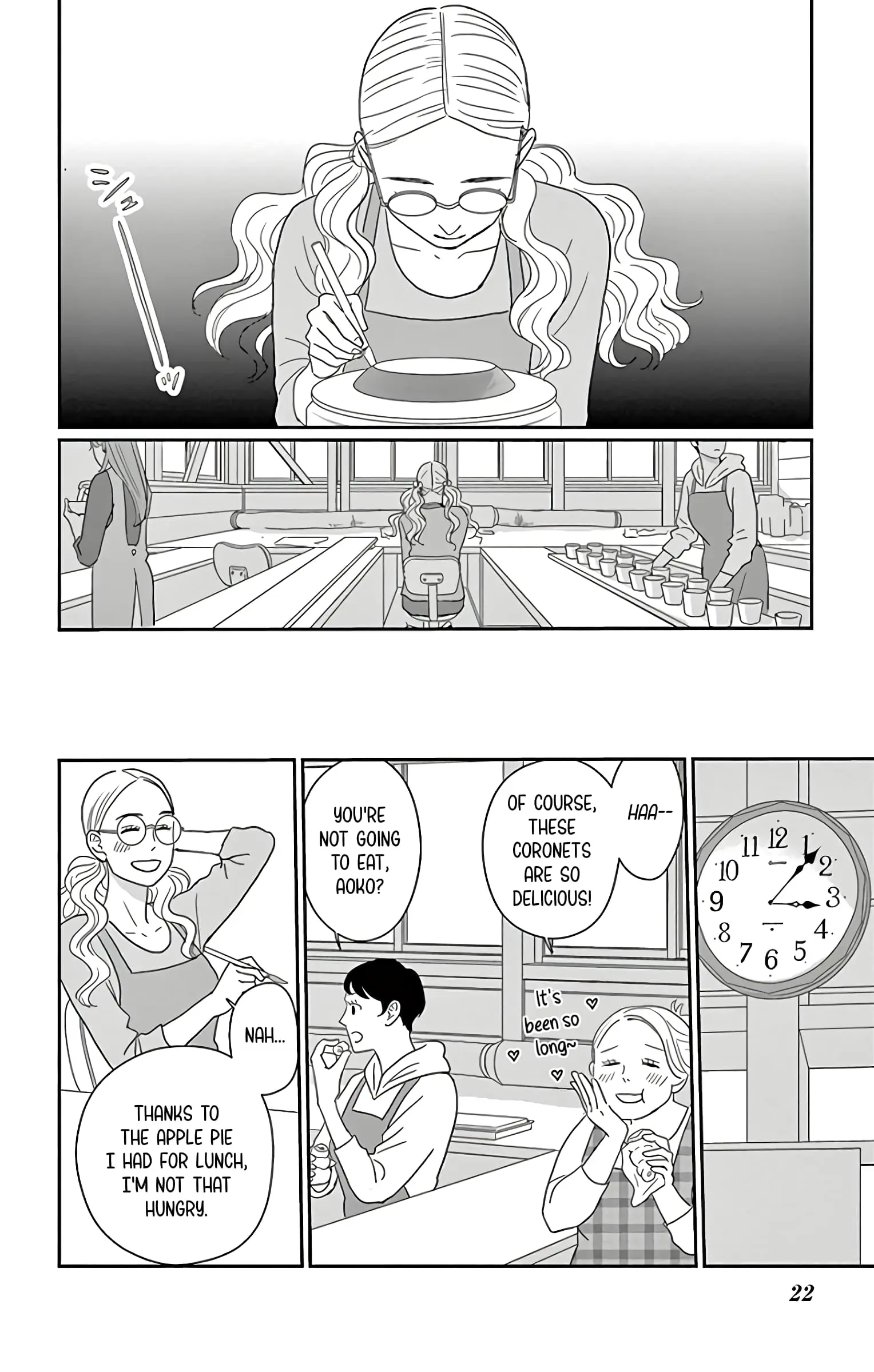 Ao no Hana, Utsuwa no Mori - Chapter 11 - Page 22