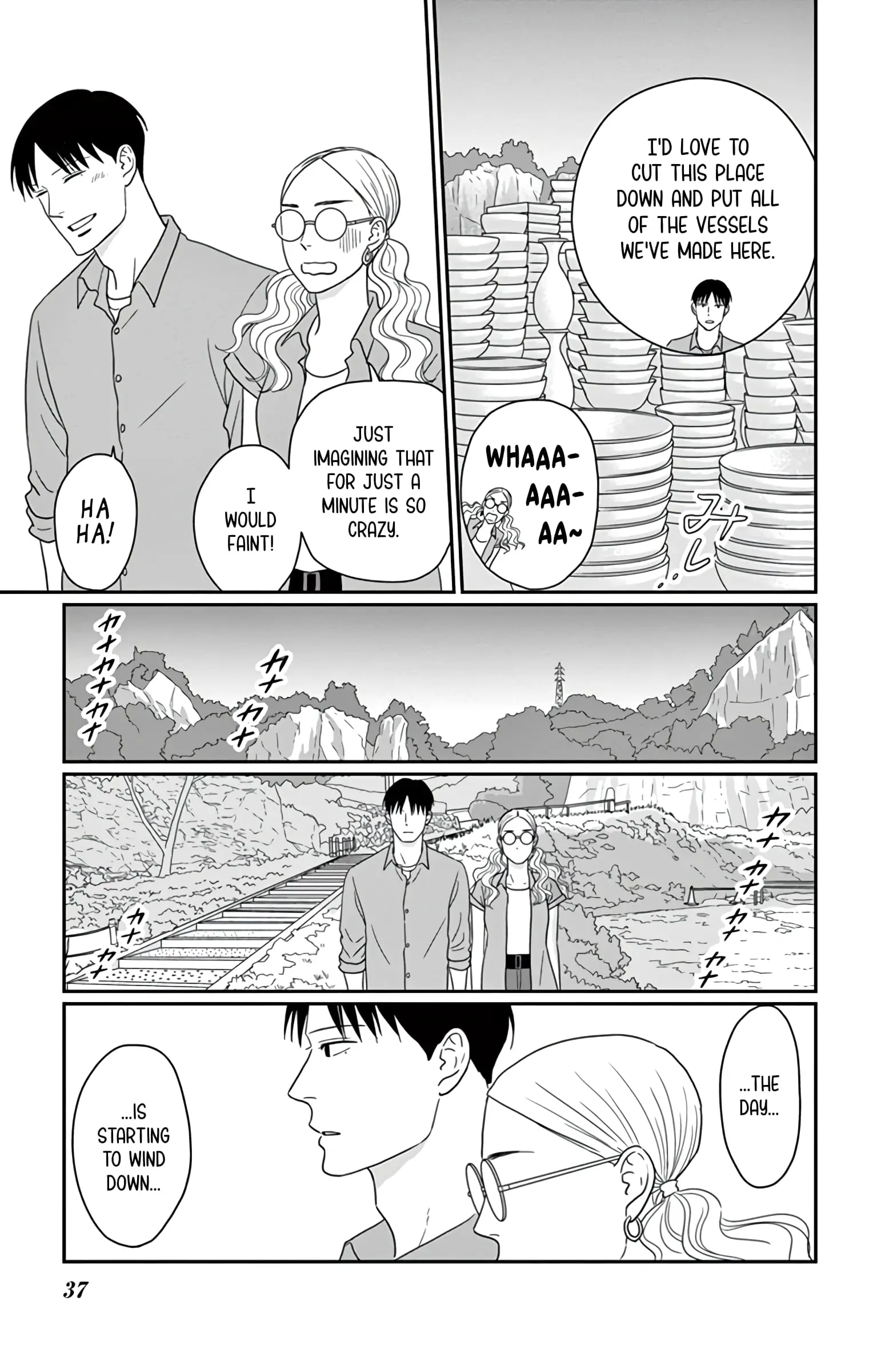 Ao no Hana, Utsuwa no Mori - Chapter 21 - Page 37