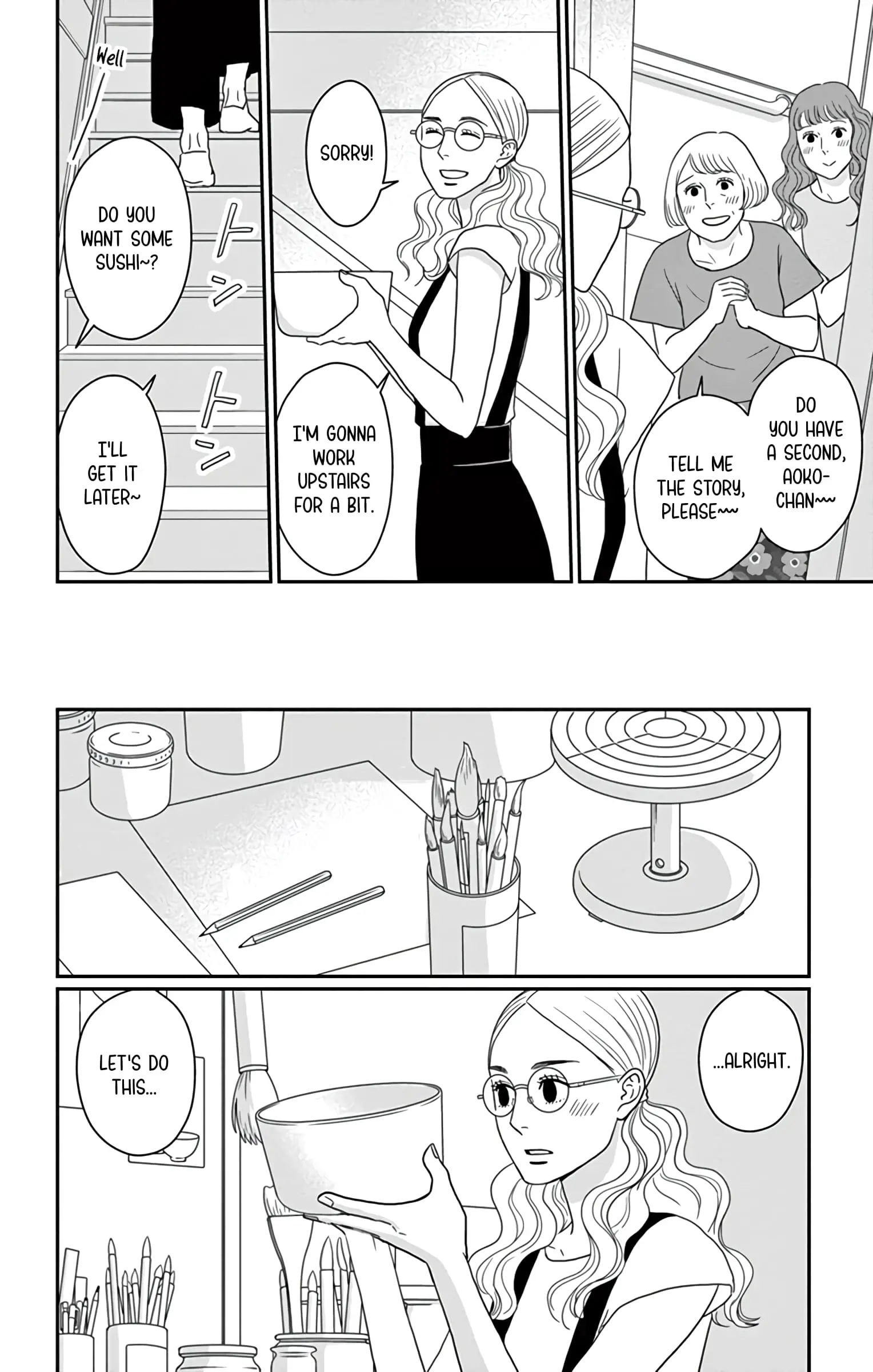 Ao no Hana, Utsuwa no Mori - Chapter 24 - Page 34