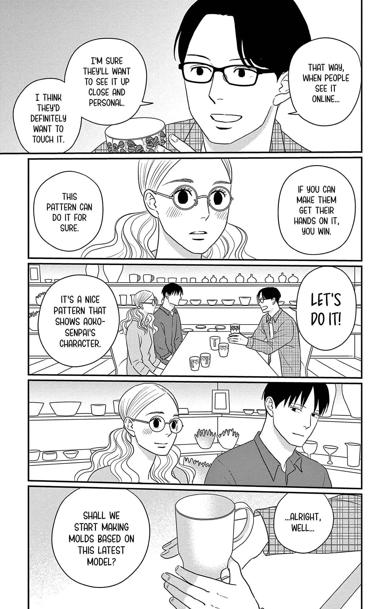 Ao no Hana, Utsuwa no Mori - Chapter 31 - Page 34