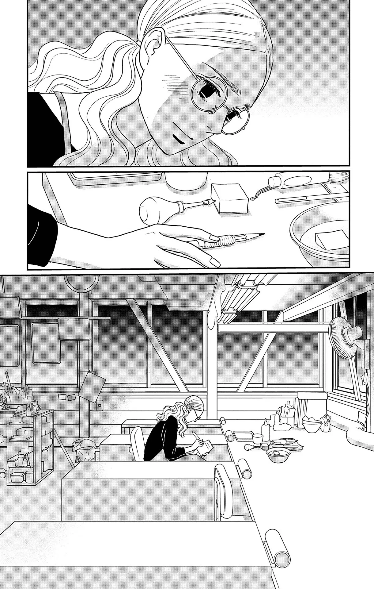 Ao no Hana, Utsuwa no Mori - Chapter 34 - Page 35