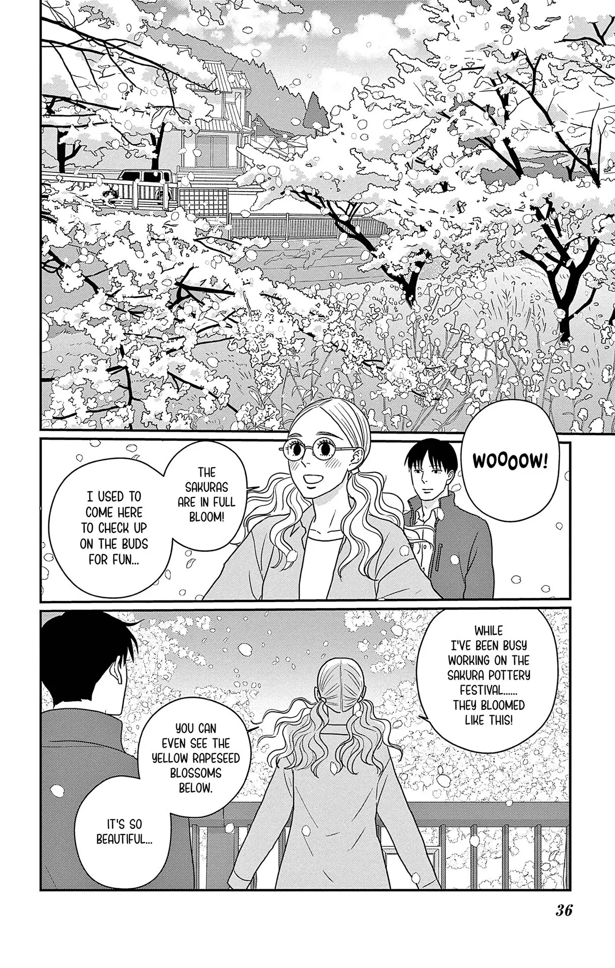 Ao no Hana, Utsuwa no Mori - Chapter 46 - Page 36
