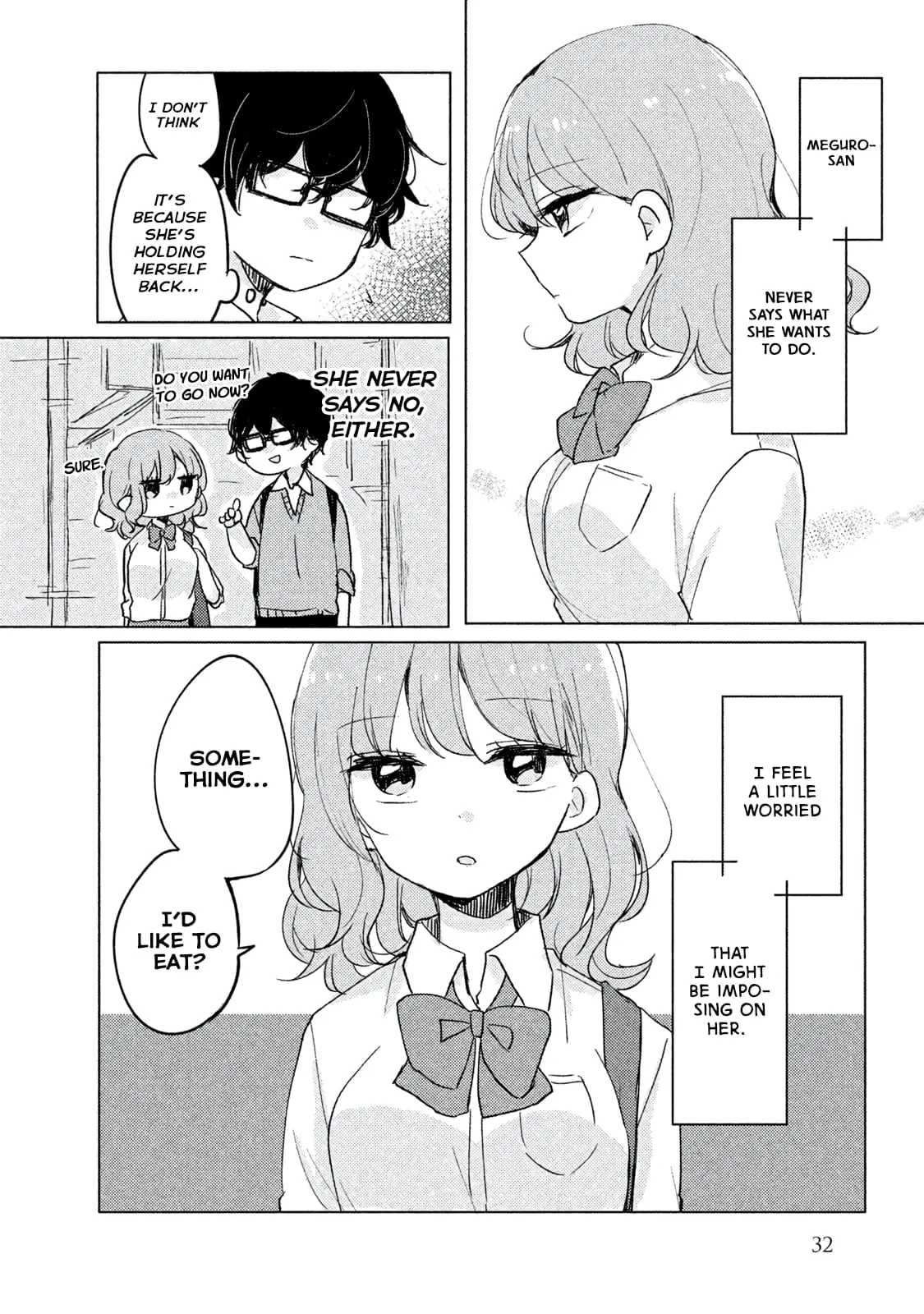 Meguro-san wa Hajimete ja Nai - Chapter 3 - Page 4