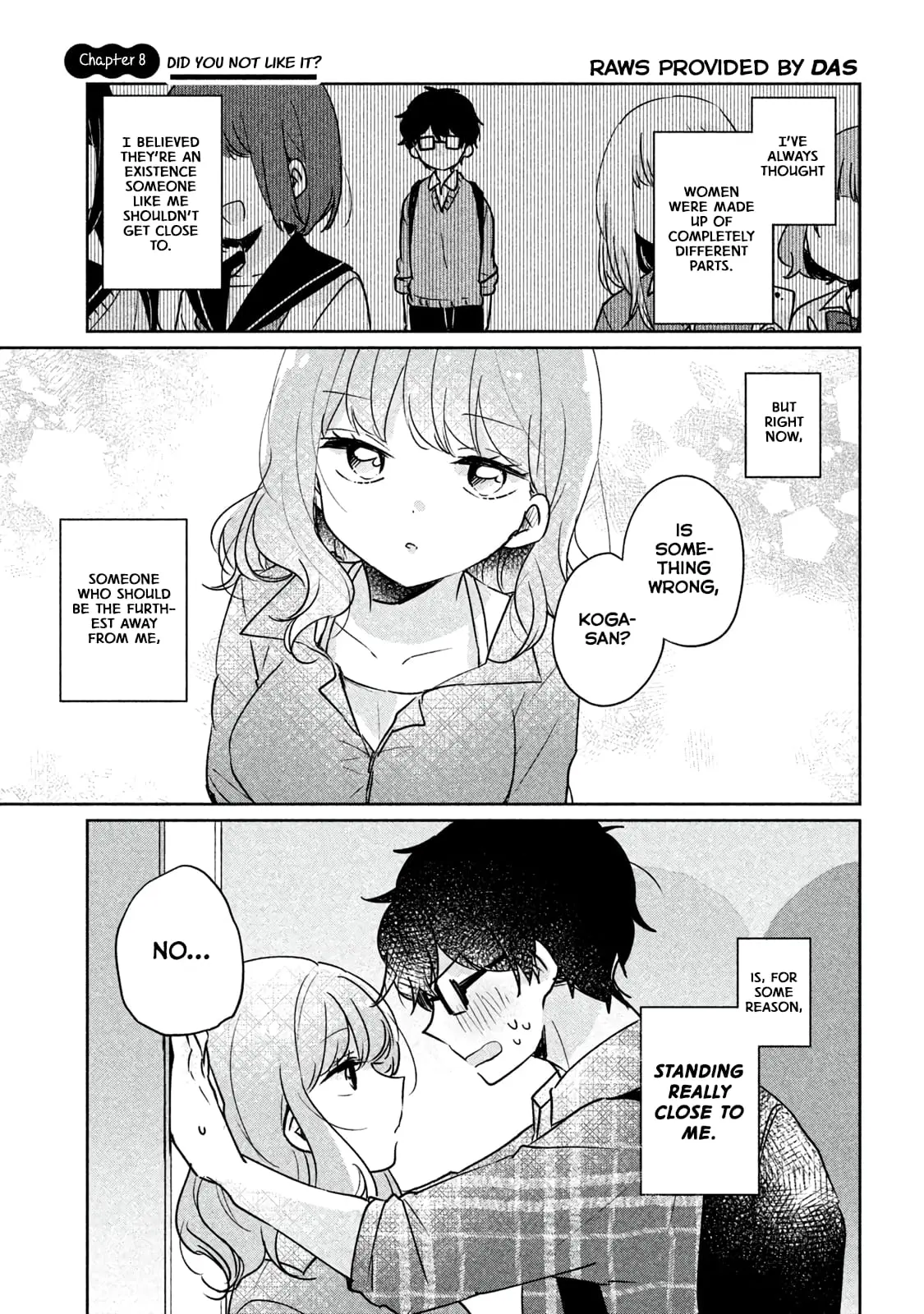 Meguro-san wa Hajimete ja Nai - Chapter 8 - Page 1