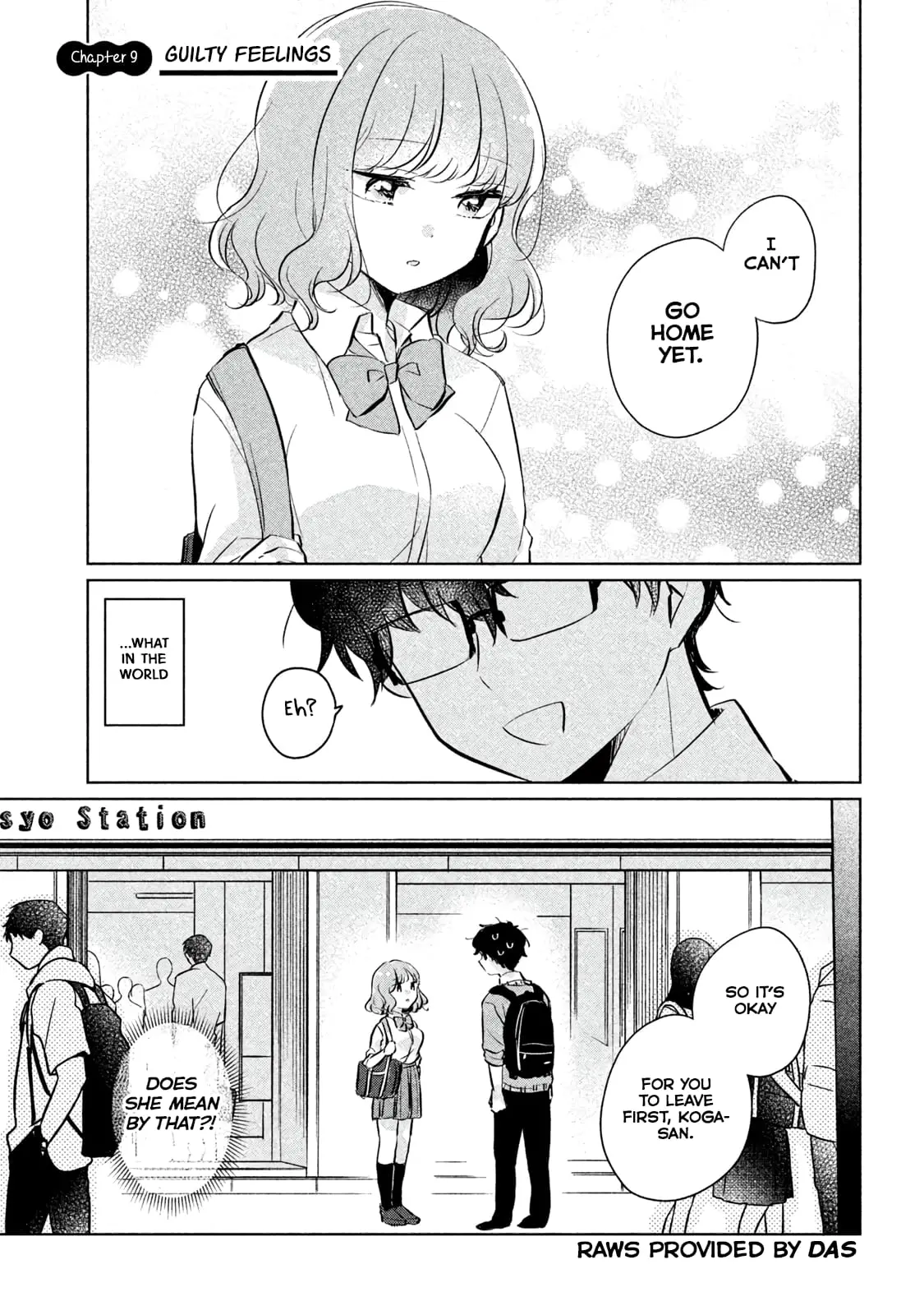 Meguro-san wa Hajimete ja Nai - Chapter 9 - Page 1