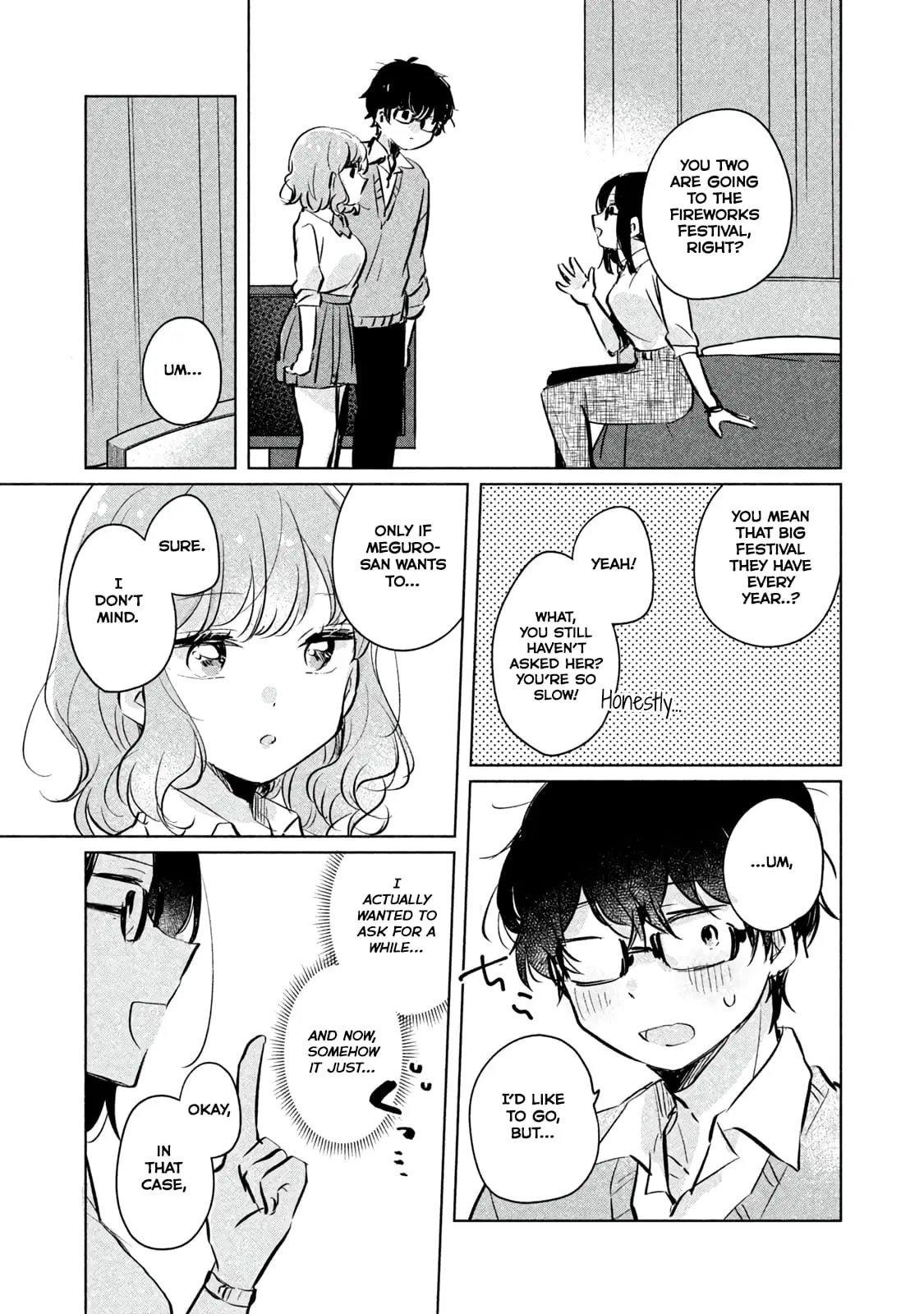 Meguro-san wa Hajimete ja Nai - Chapter 9 - Page 13