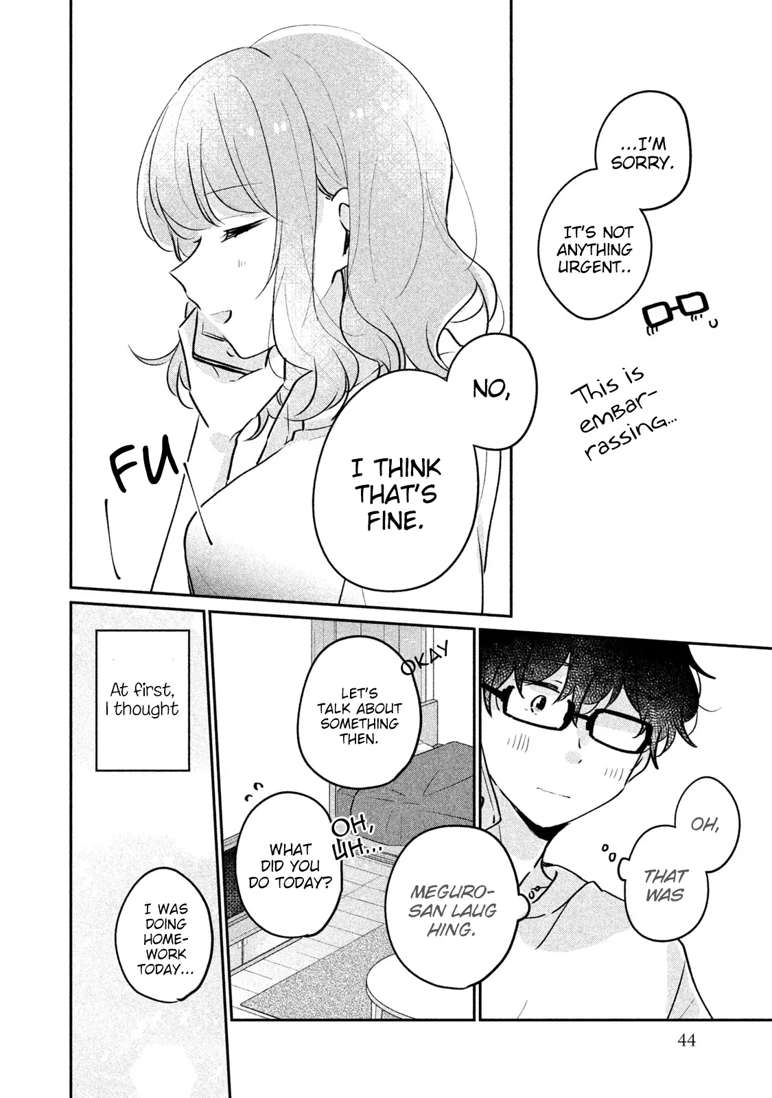 Meguro-san wa Hajimete ja Nai - Chapter 13 - Page 10