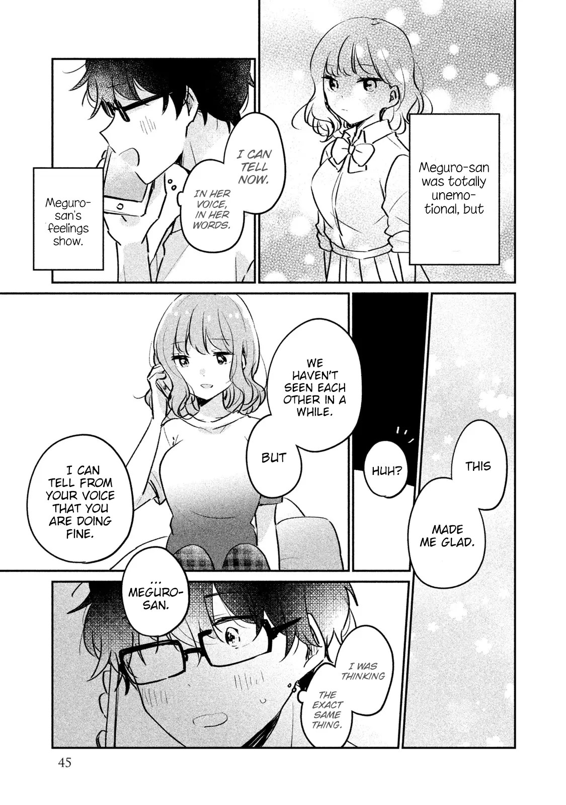 Meguro-san wa Hajimete ja Nai - Chapter 13 - Page 11