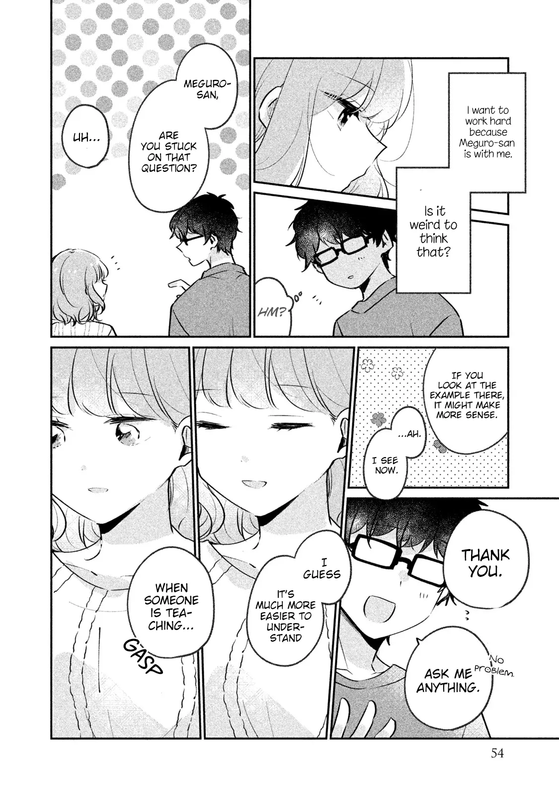 Meguro-san wa Hajimete ja Nai - Chapter 14 - Page 8