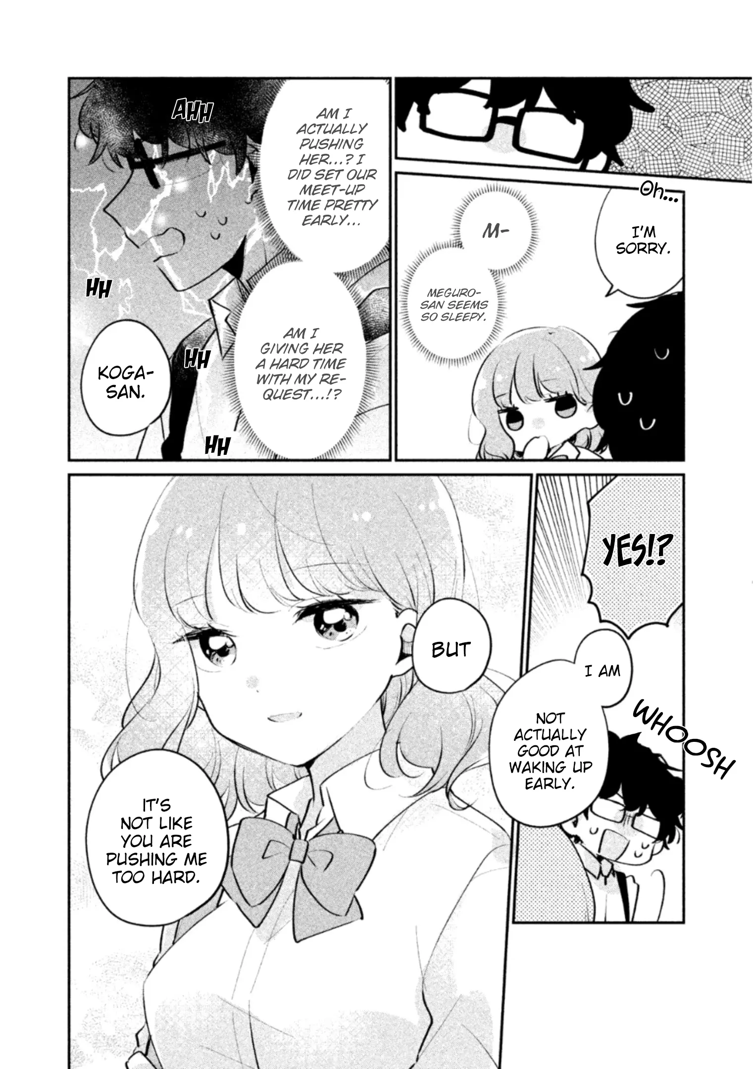 Meguro-san wa Hajimete ja Nai - Chapter 18 - Page 4