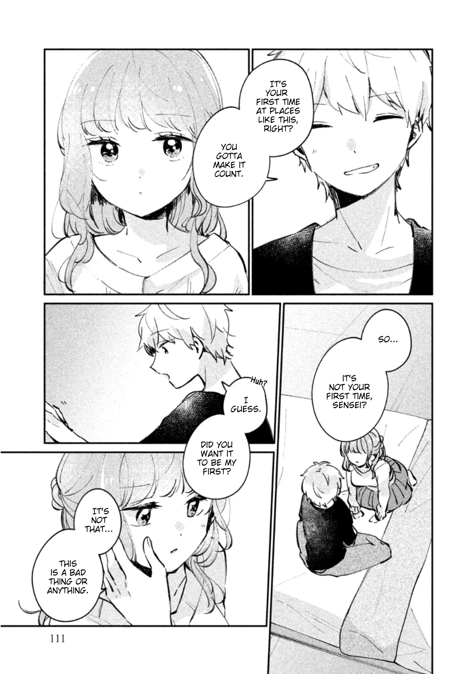 Meguro-san wa Hajimete ja Nai - Chapter 24.5 - Page 3