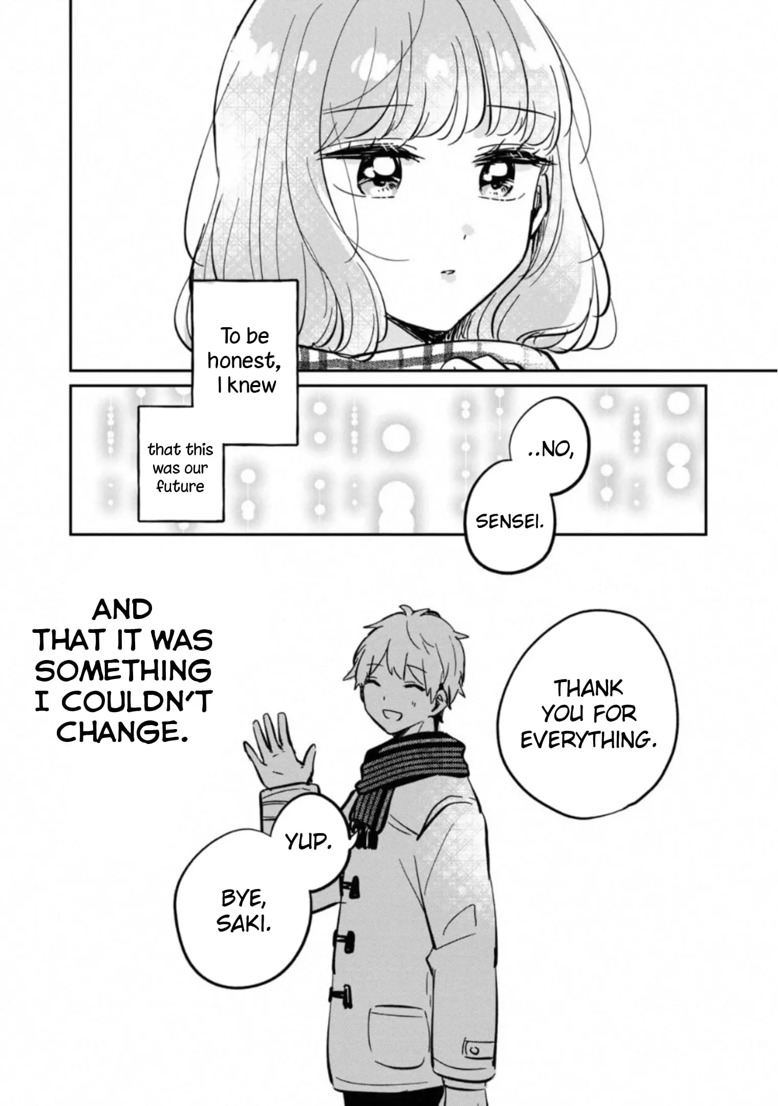 Meguro-san wa Hajimete ja Nai - Chapter 30.5 - Page 8