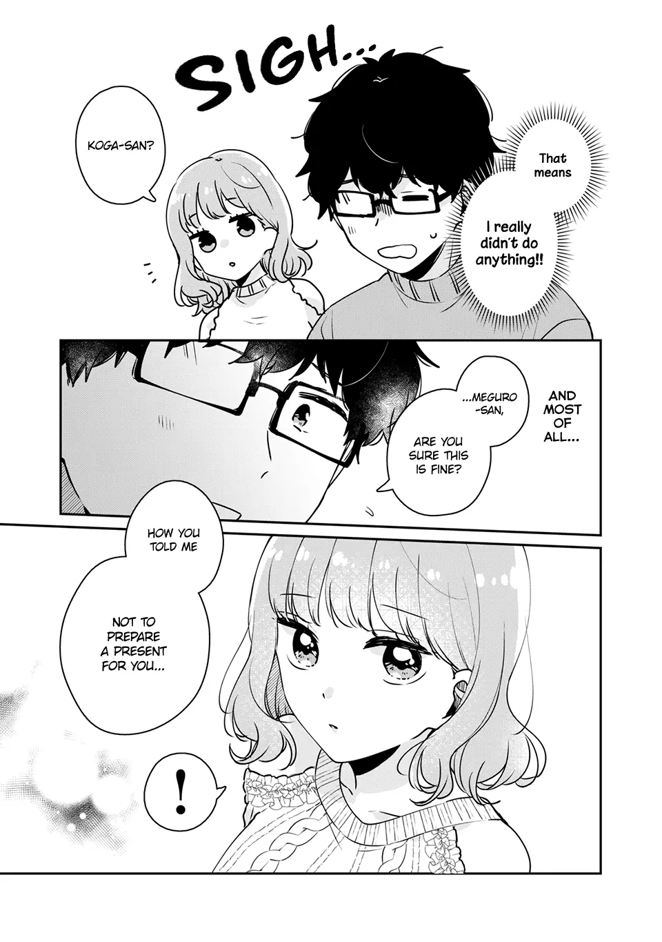Meguro-san wa Hajimete ja Nai - Chapter 38 - Page 3