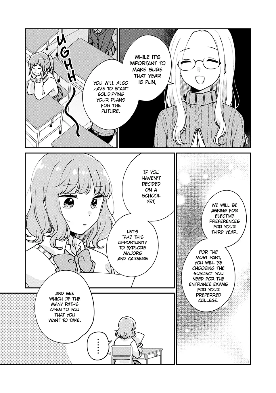 Meguro-san wa Hajimete ja Nai - Chapter 40 - Page 3